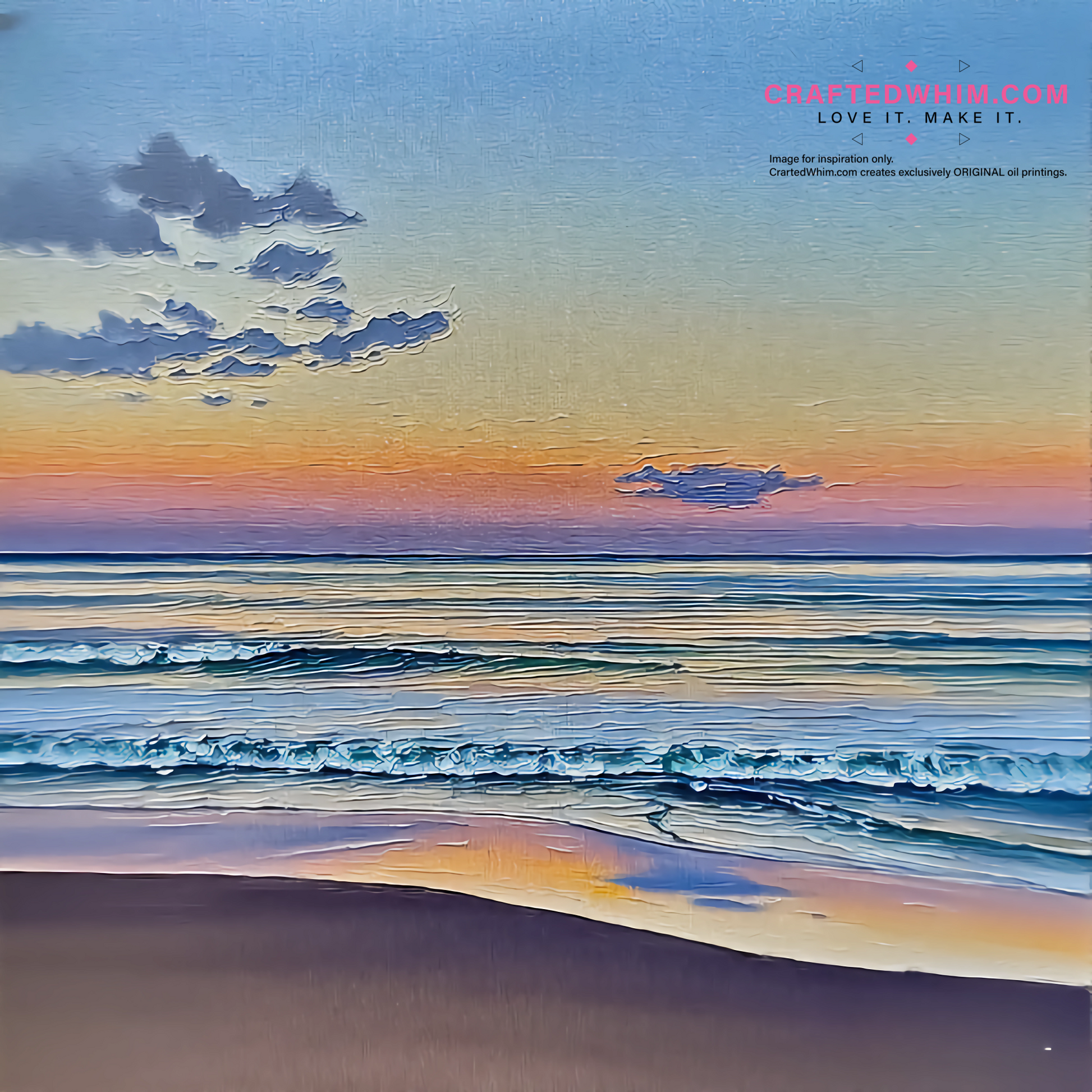 Endless Path - oil painting print By Anson Ang HK