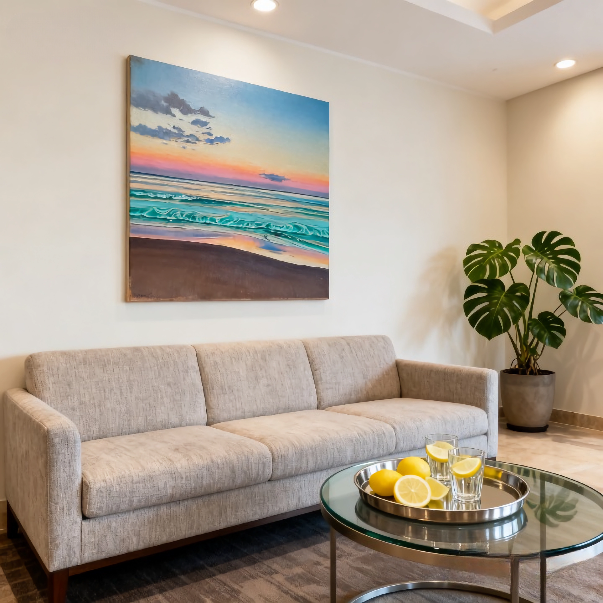 Endless Path - oil painting print By Anson Ang HK
