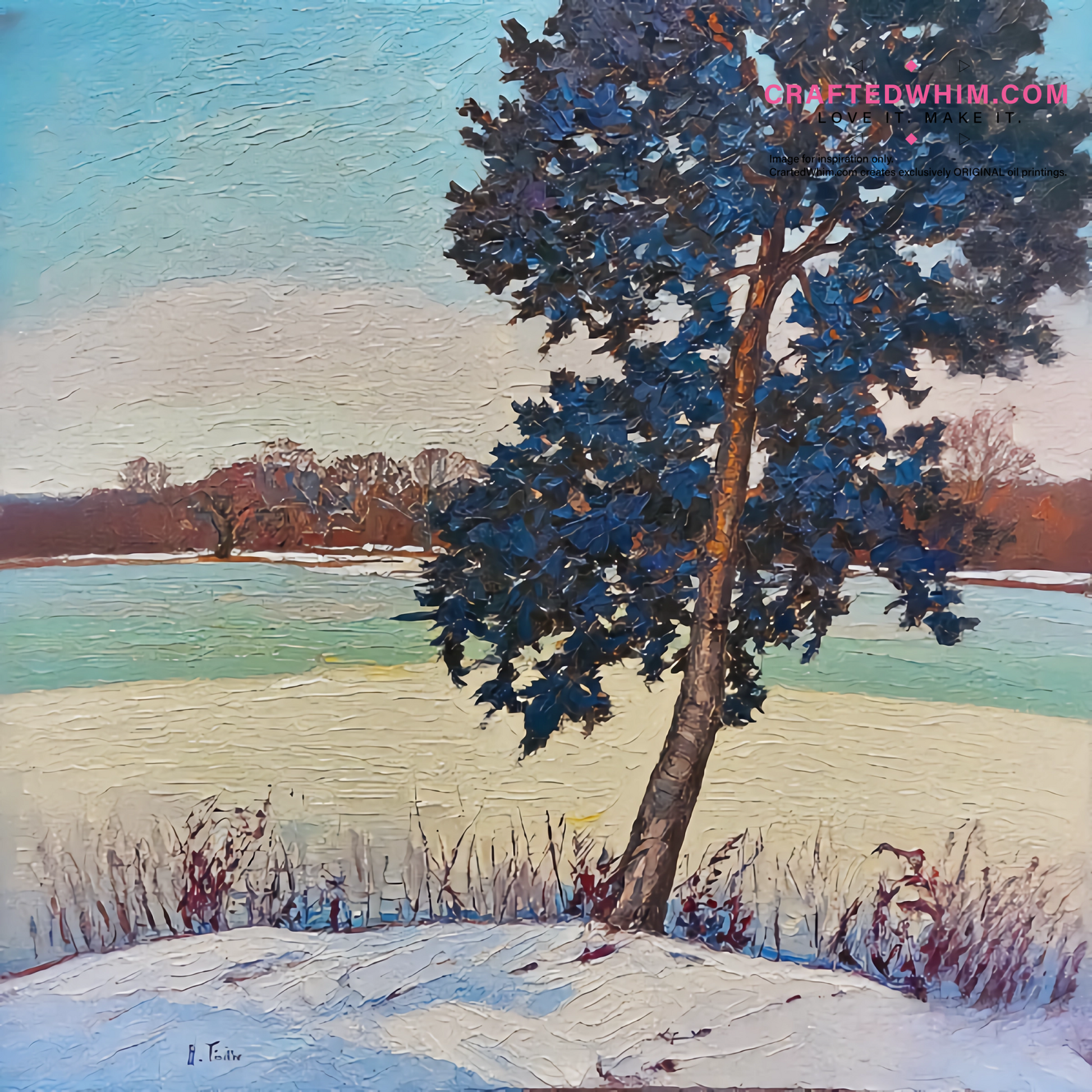 Fading Midsummer  - oil painting print By Anson Ang HK