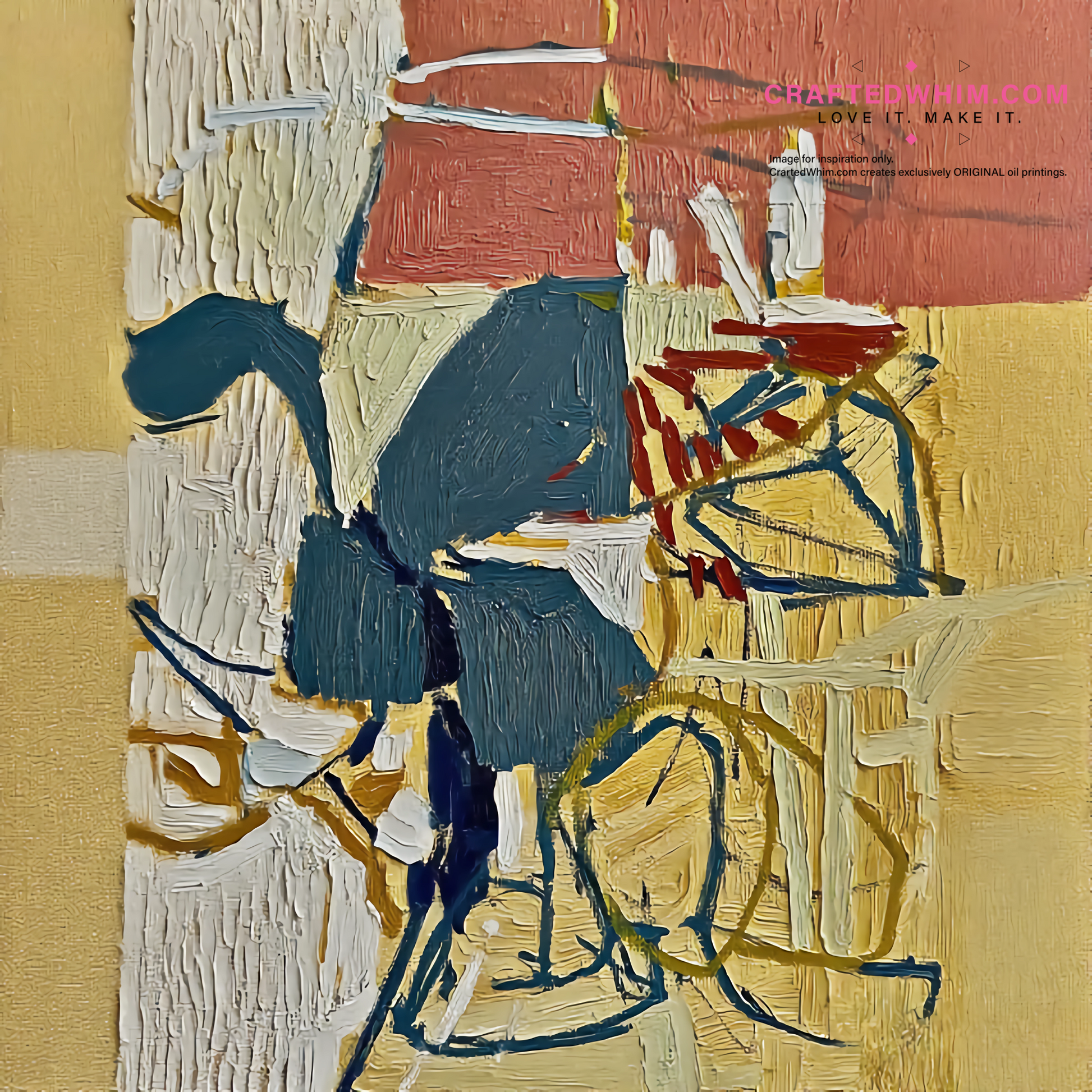 Gilded Ferment - oil painting print By Anson Ang HK