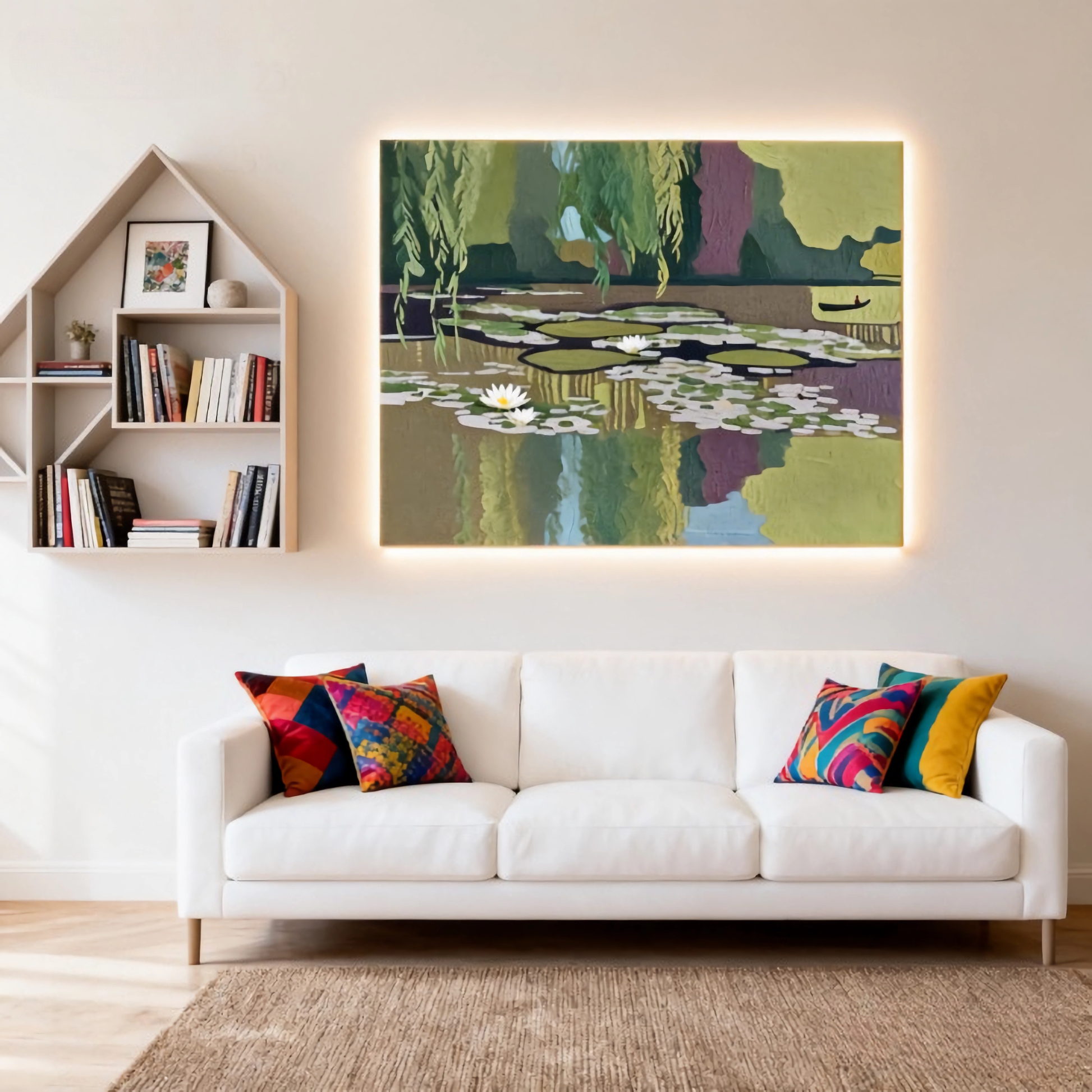 The Moment After Rain - oil painting print By Anson Ang HK