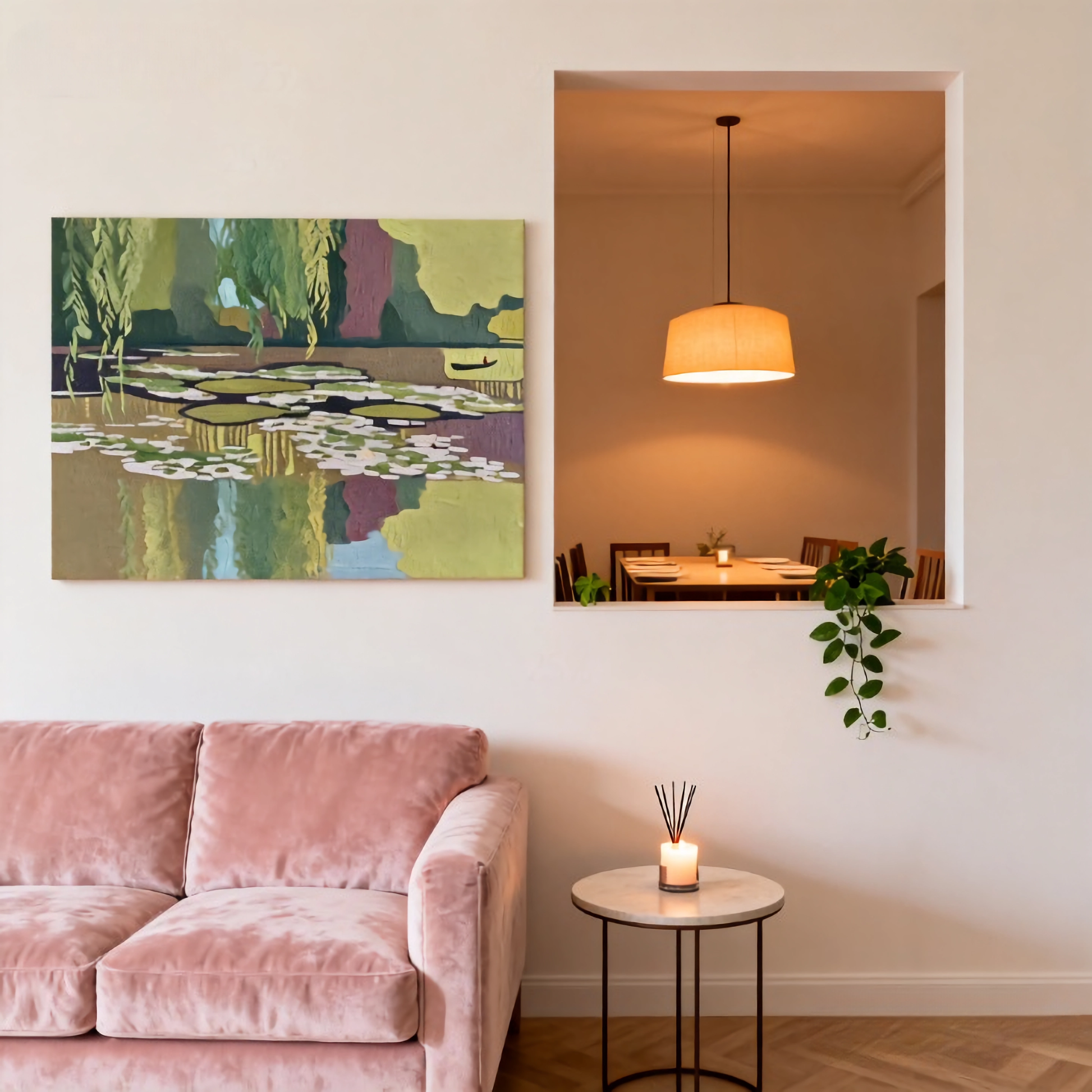 The Moment After Rain - oil painting print By Anson Ang HK