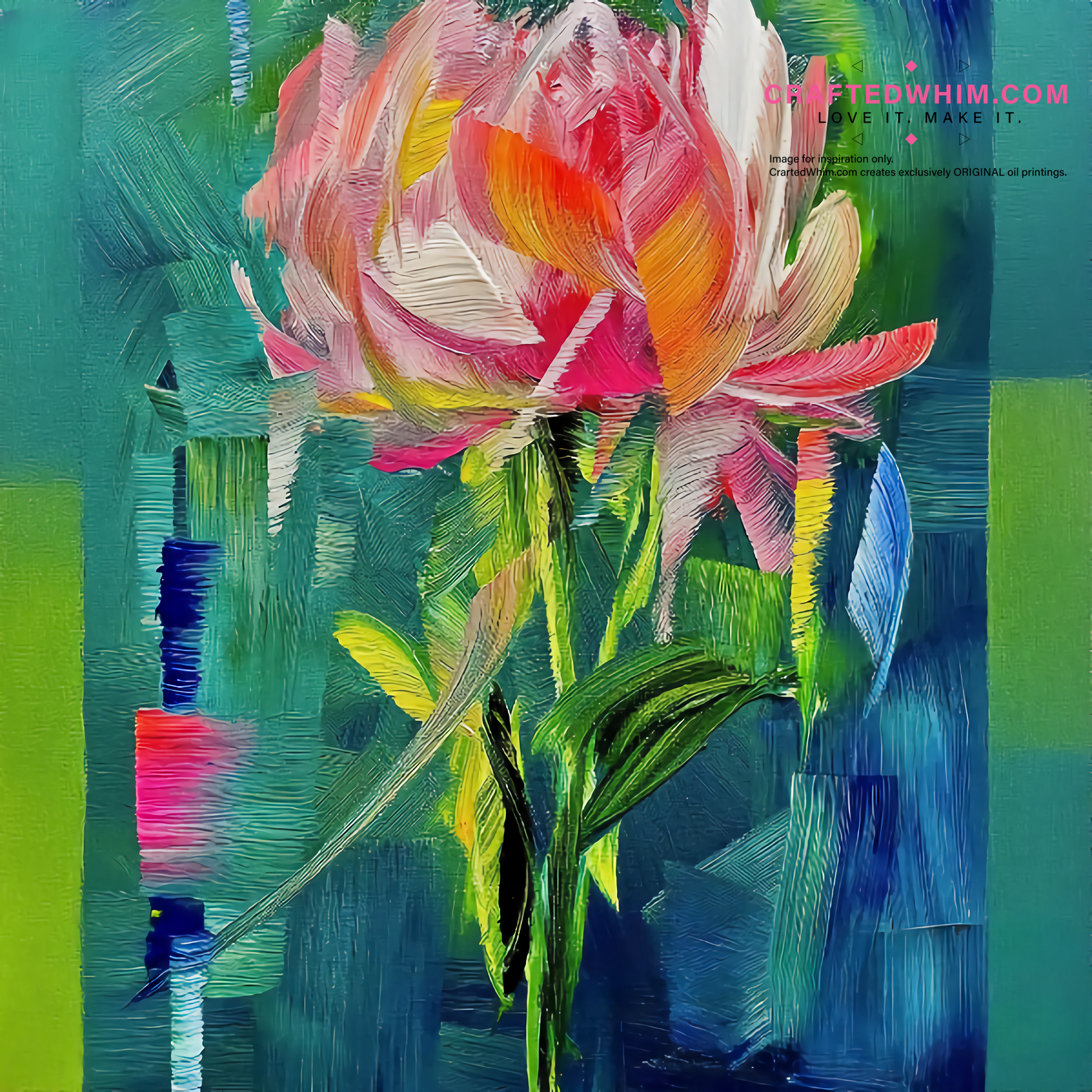 Velvet Touch - oil painting print By Anson Ang HK