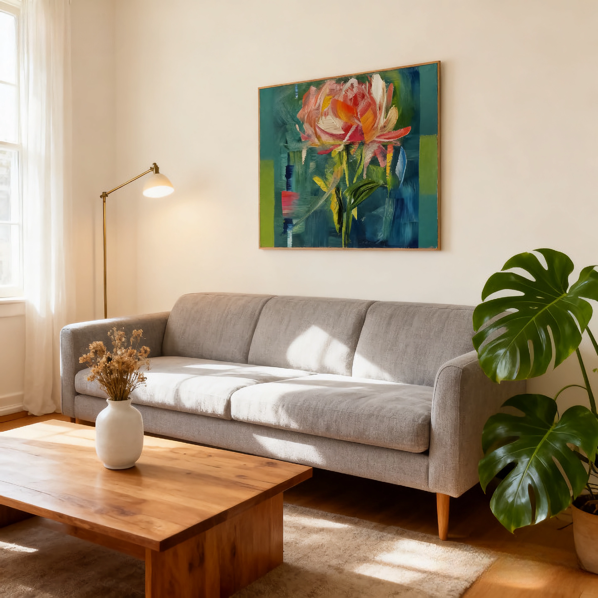Velvet Touch - oil painting print By Anson Ang HK