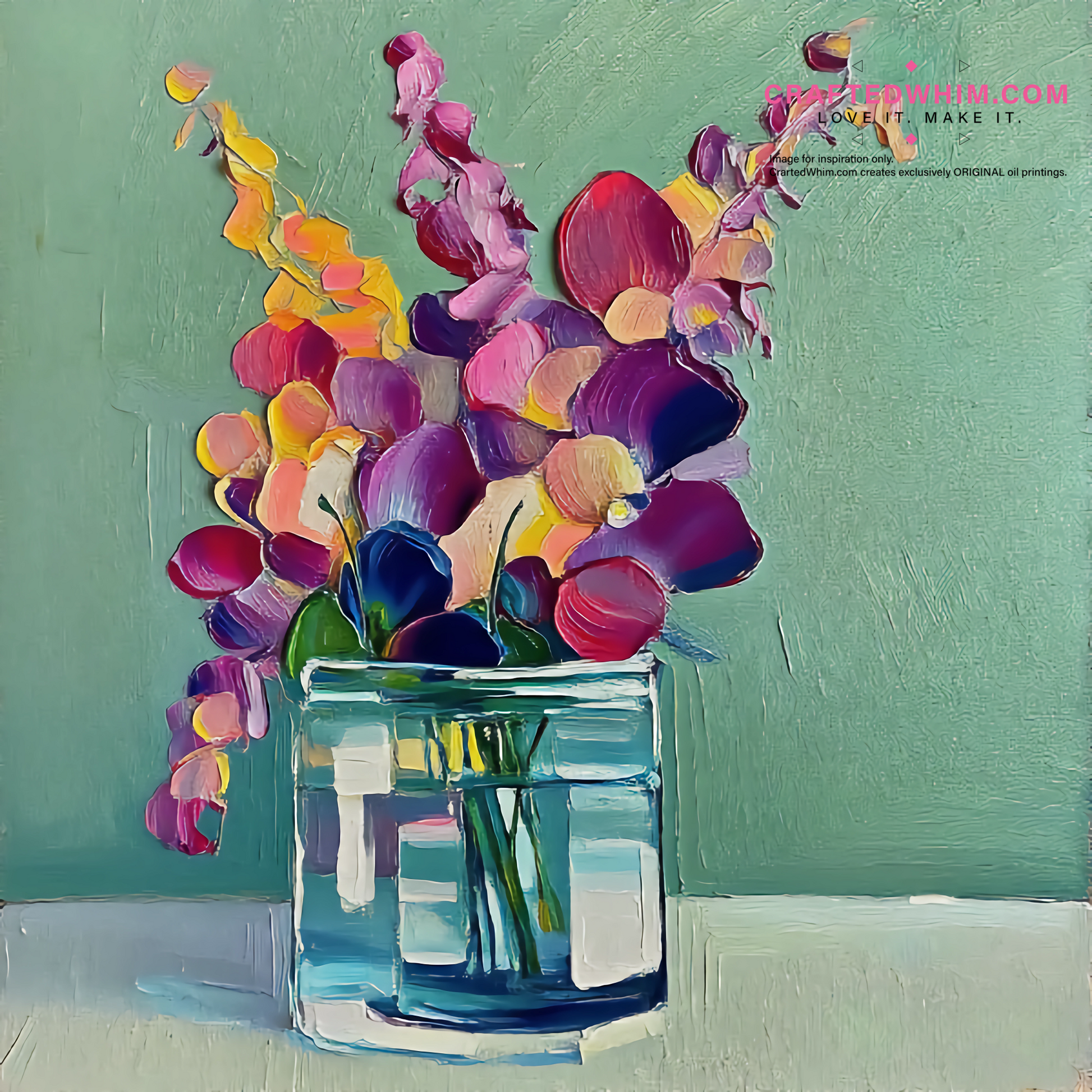 Wordless Confession - oil painting print By Anson Ang HK