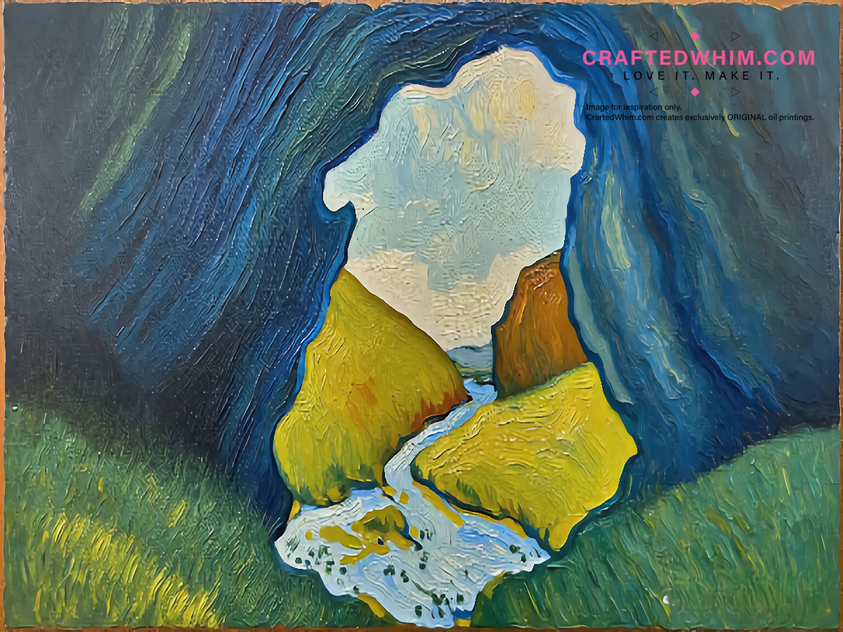 A Pause in Existence - oil painting print By Anson Ang HK