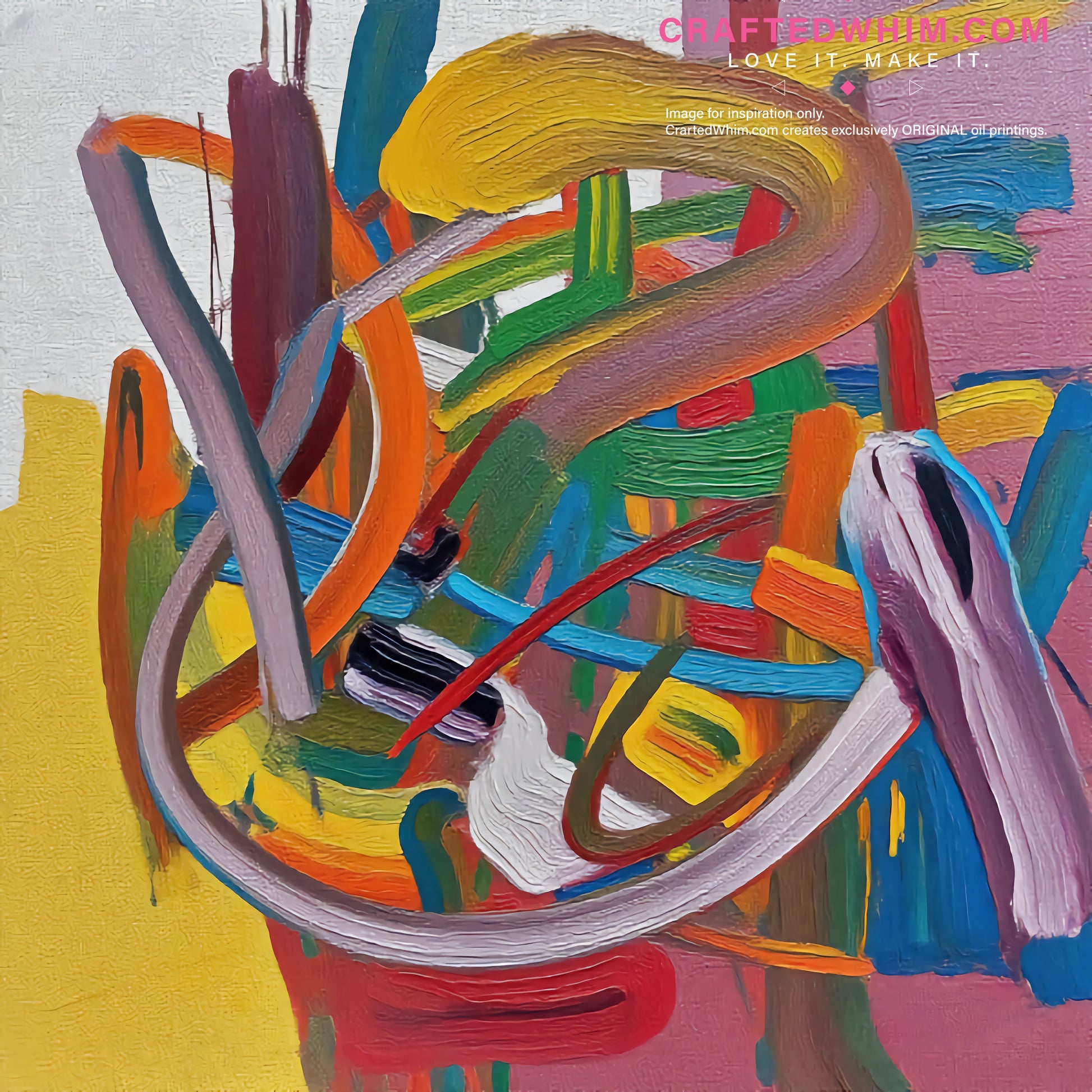Abstract-26-1 (127)- High-quality art prints featuring original oil painting designs