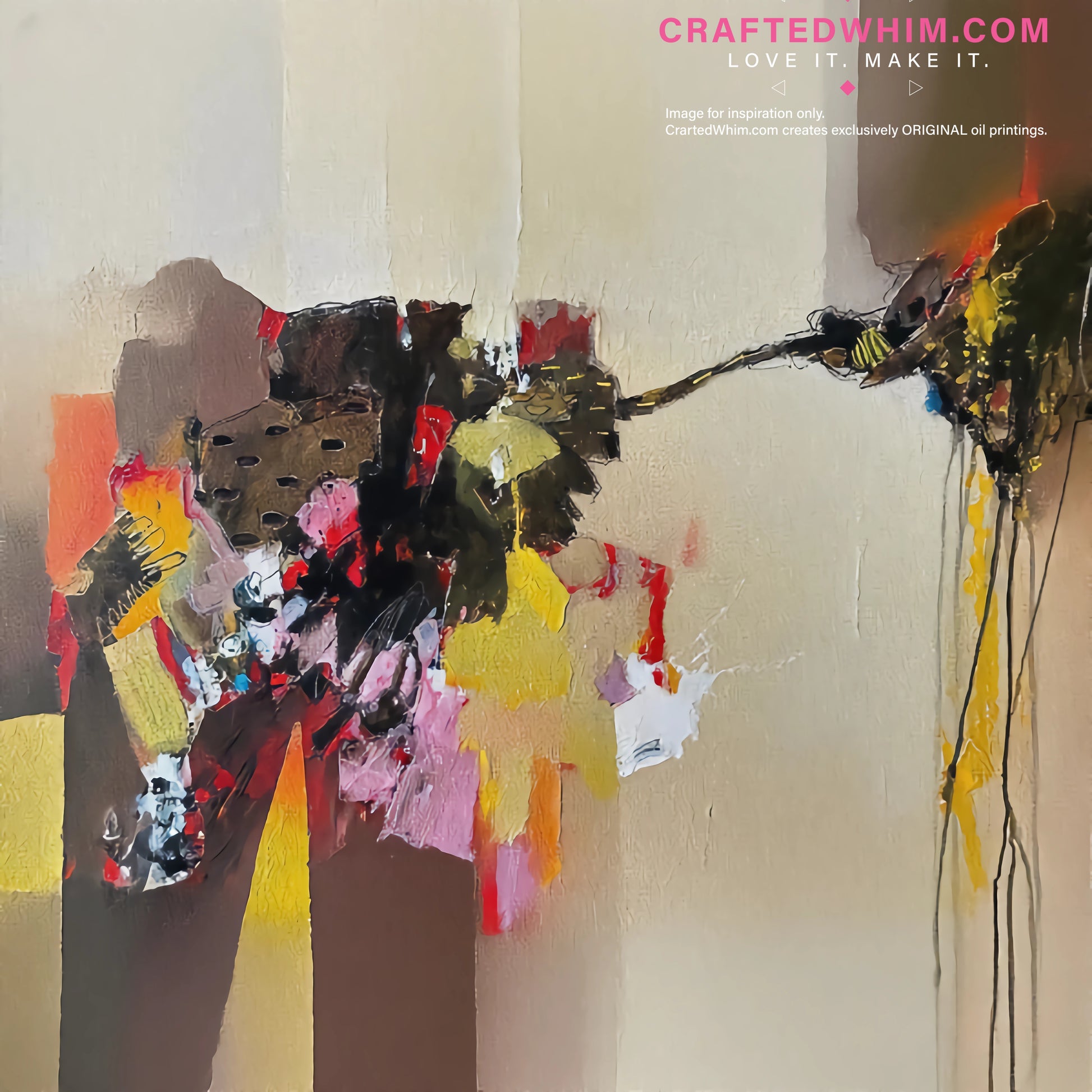 Abstract-26-1 (200)- High-quality art prints featuring original oil painting designs