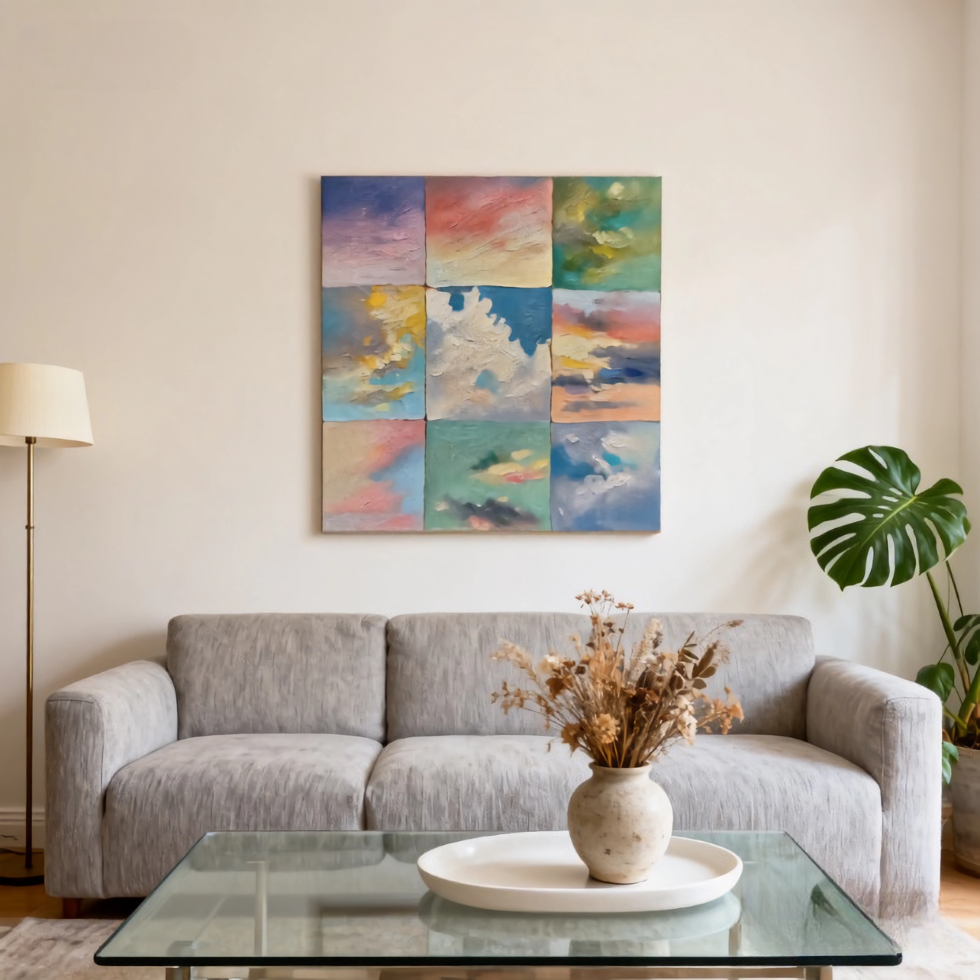 Apocalypse of Star Trails - oil painting print By Anson Ang HK