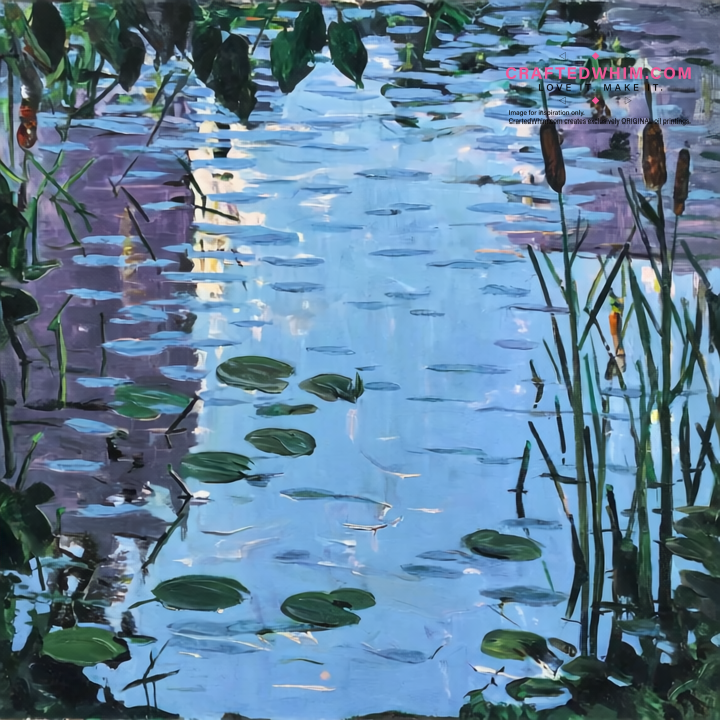 Aquatic Chiaroscuro - oil painting print By Anson Ang HK