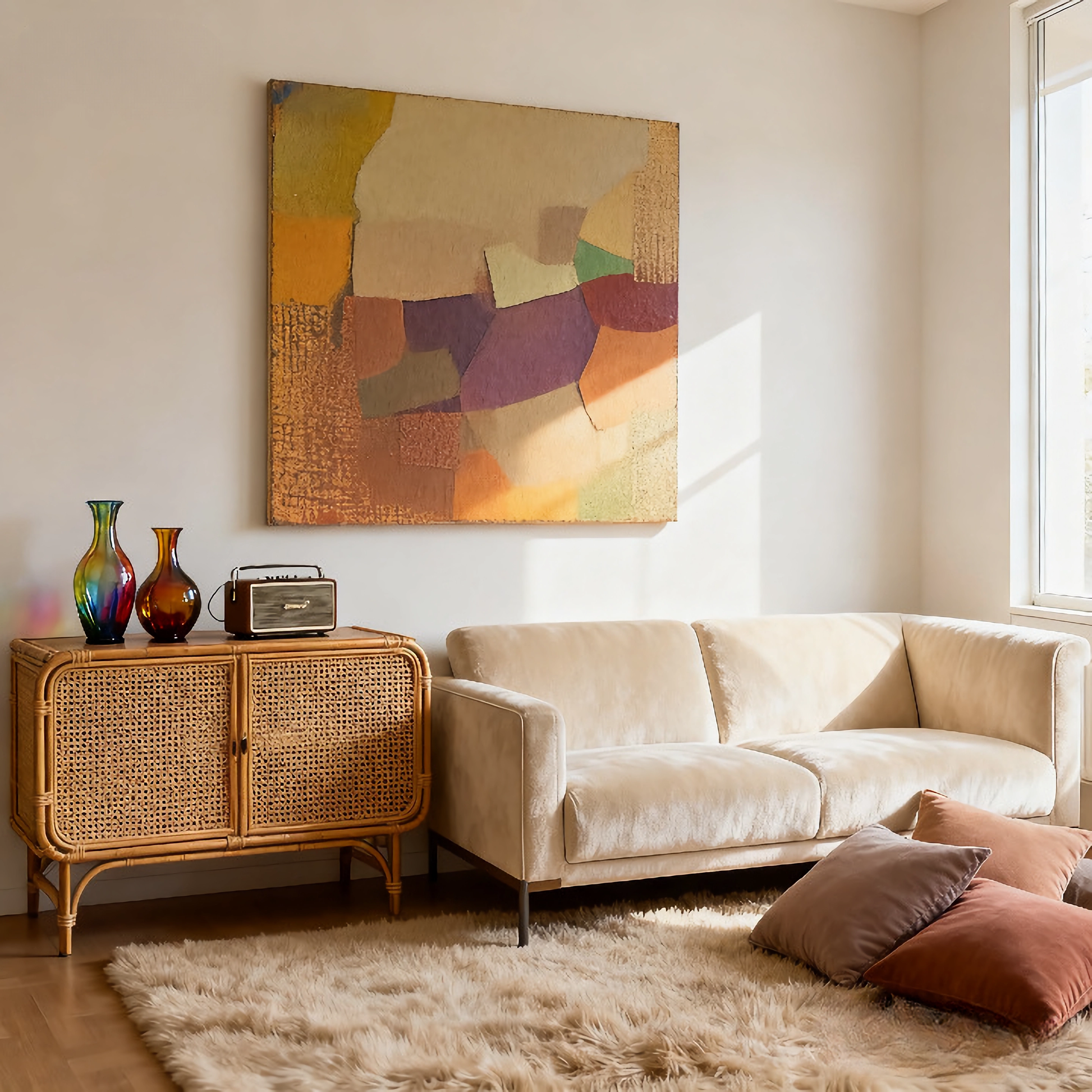 Blurred Boundaries - oil painting print By Anson Ang HK