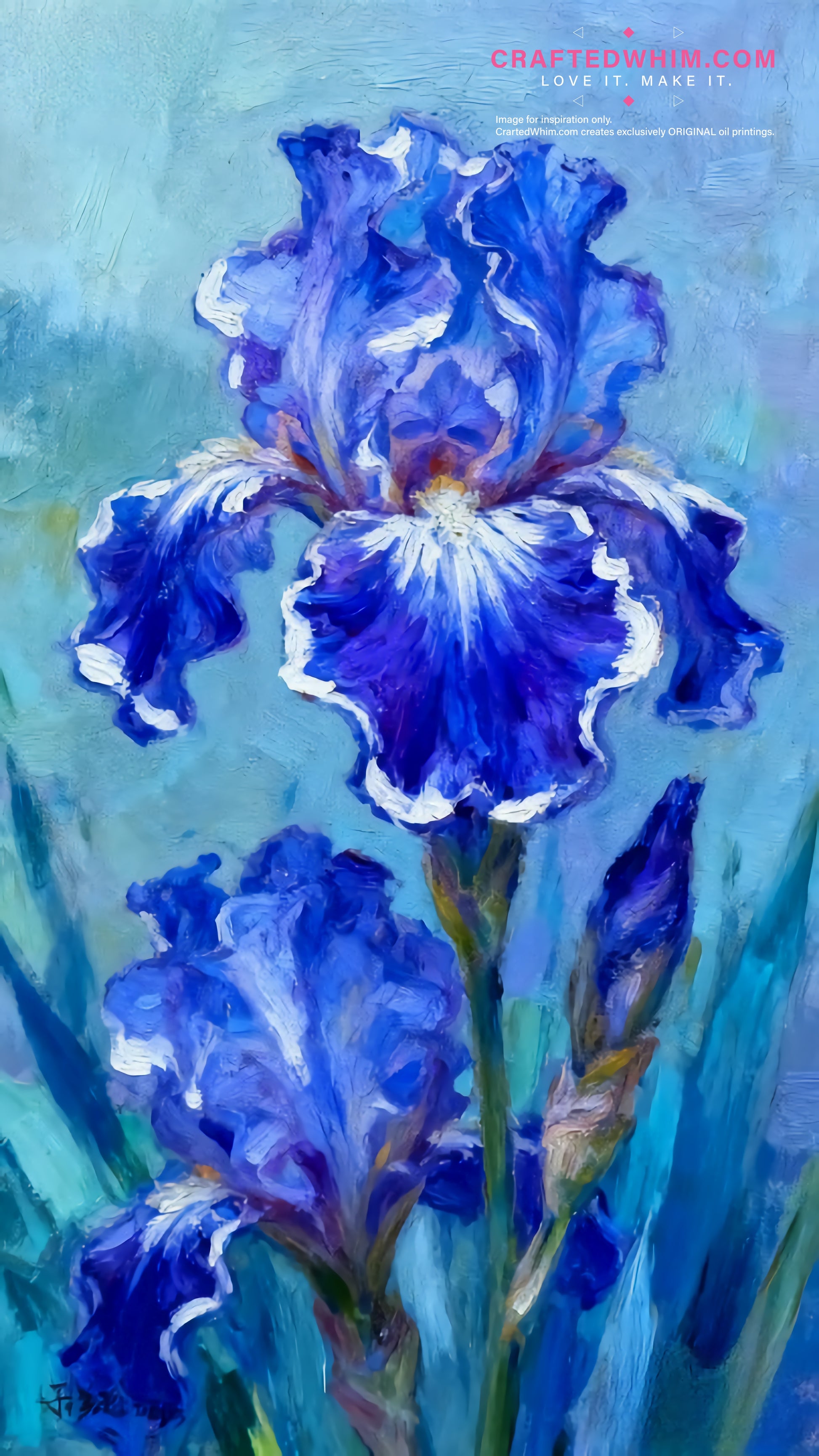 Botanical-26-1 (101)- High-quality art prints featuring original oil painting designs