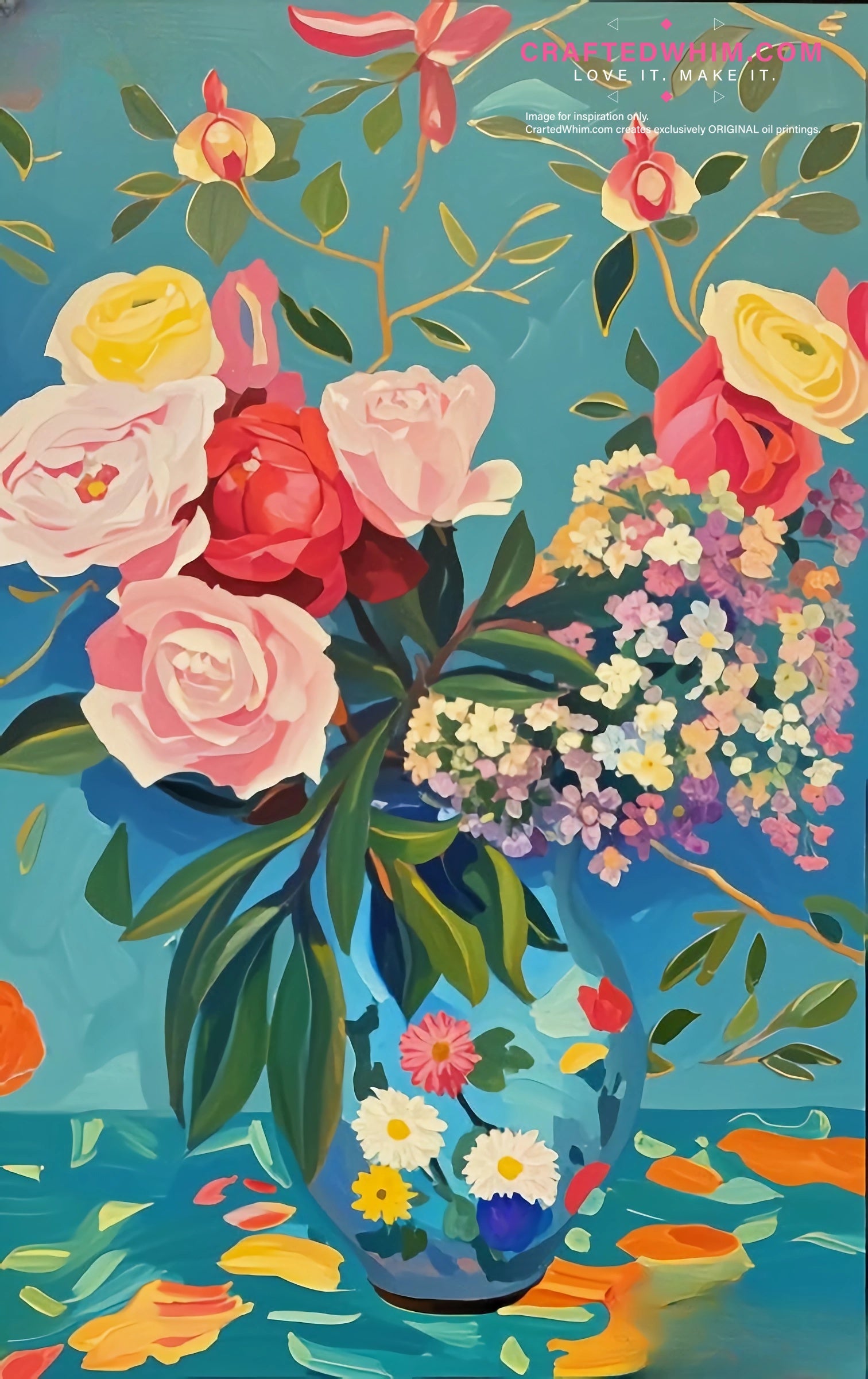 Botanical-26-1 (132)- High-quality art prints featuring original oil painting designs