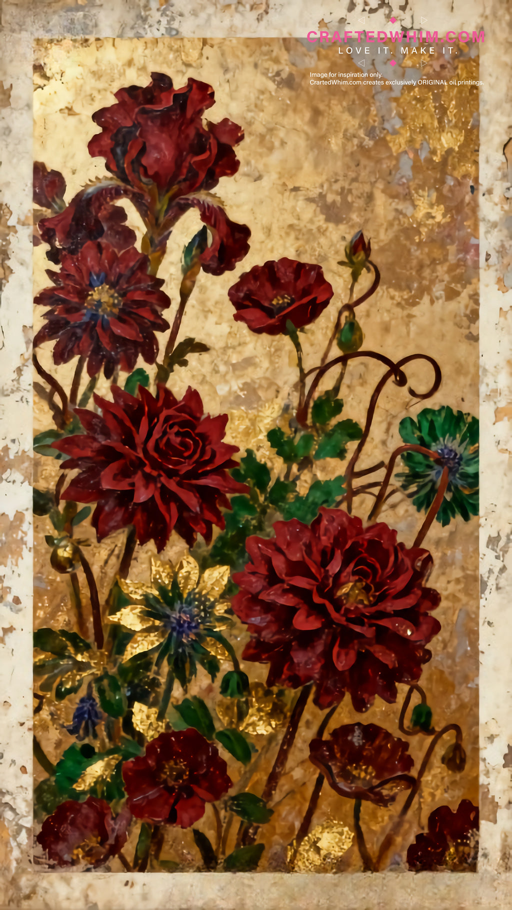 Botanical-26-1 (72)- High-quality art prints featuring original oil painting designs