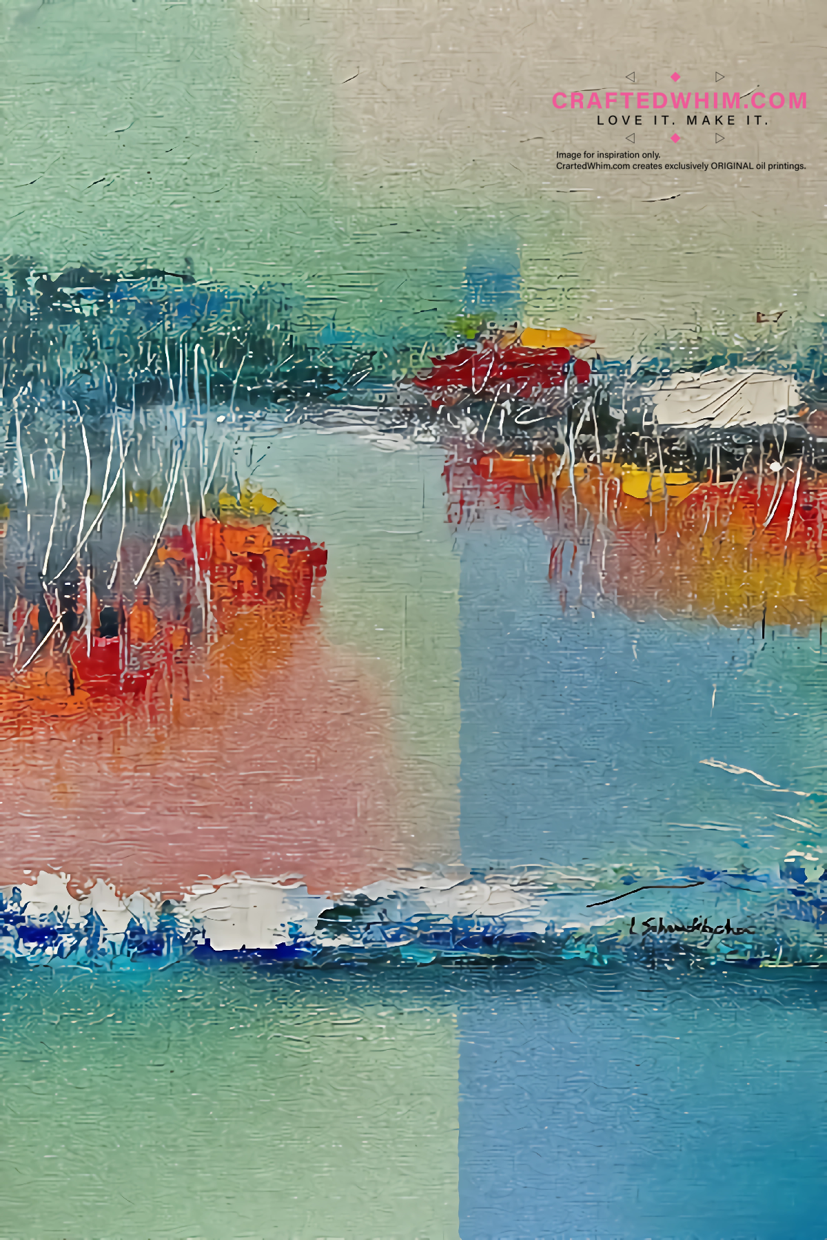 Buoy of the Subconscious - oil painting print By Anson Ang HK