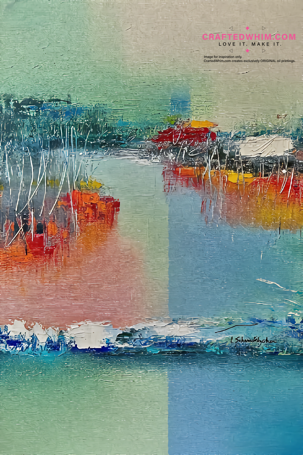 Buoy of the Subconscious - oil painting print By Anson Ang HK