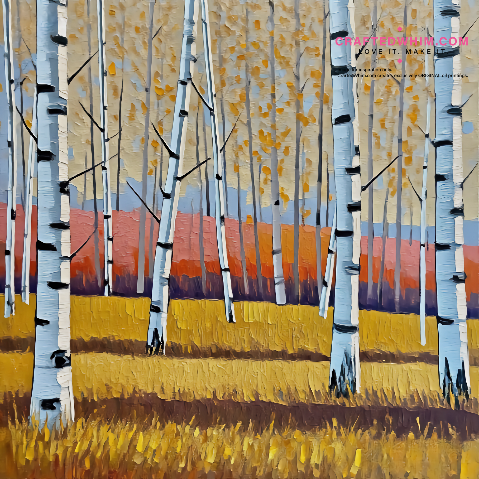 Canopy Entanglement - oil painting print By Anson Ang HK