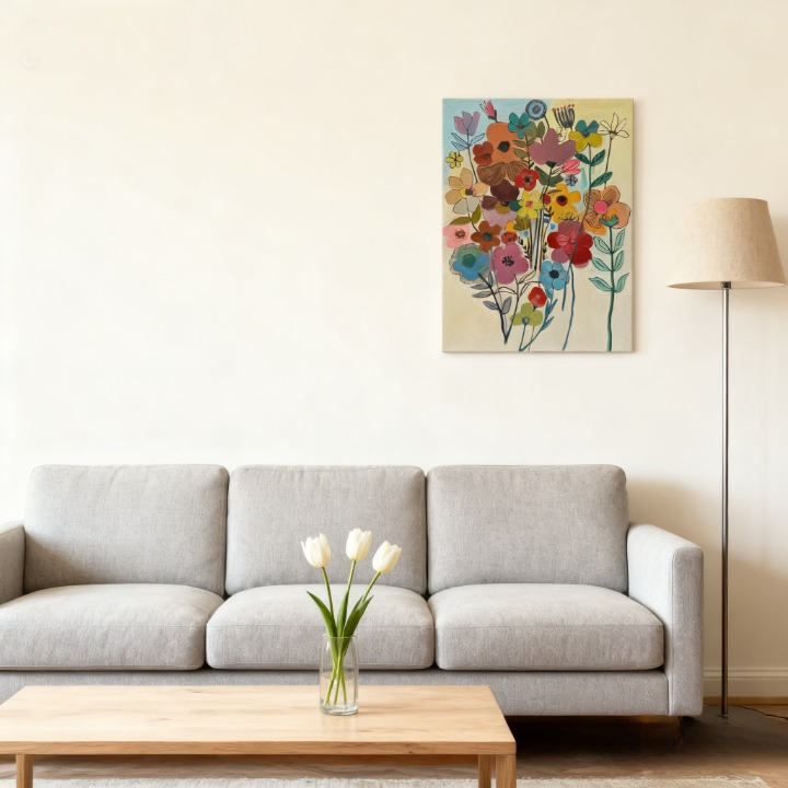 Cellular Structure  - oil painting print By Anson Ang HK