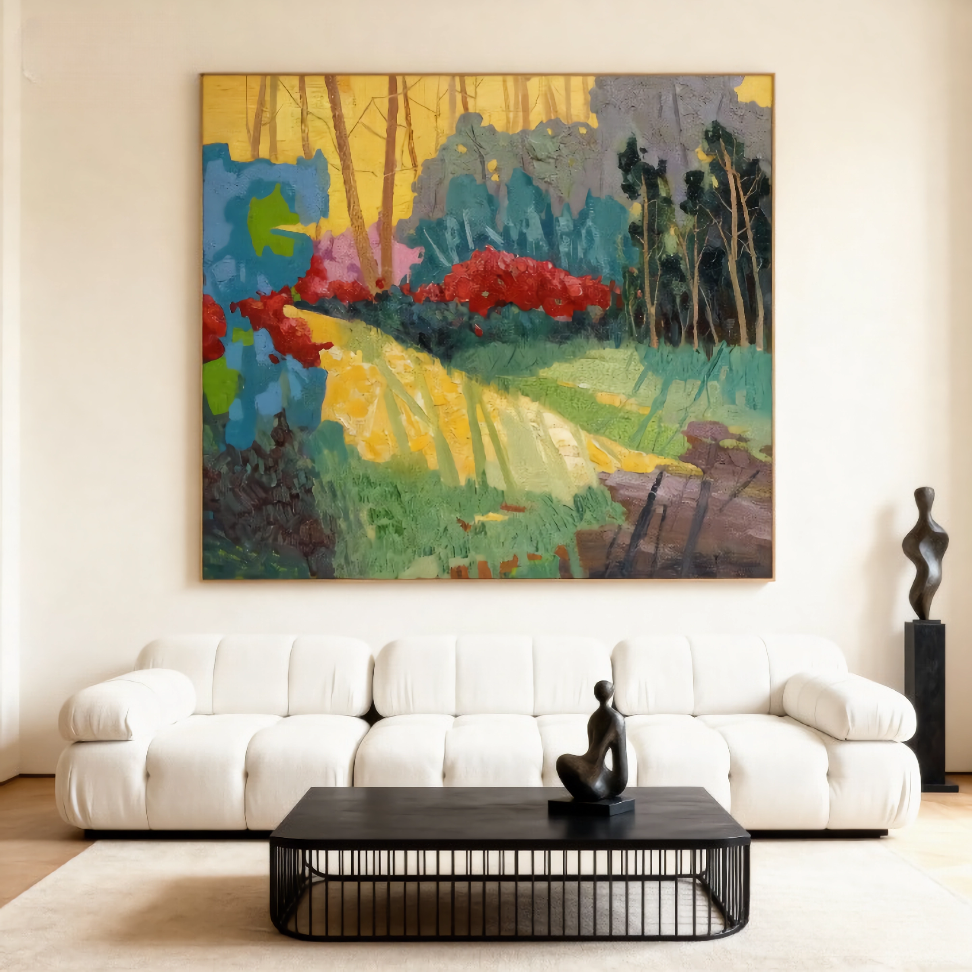 Chromatin Collapse - oil painting print By Anson Ang HK