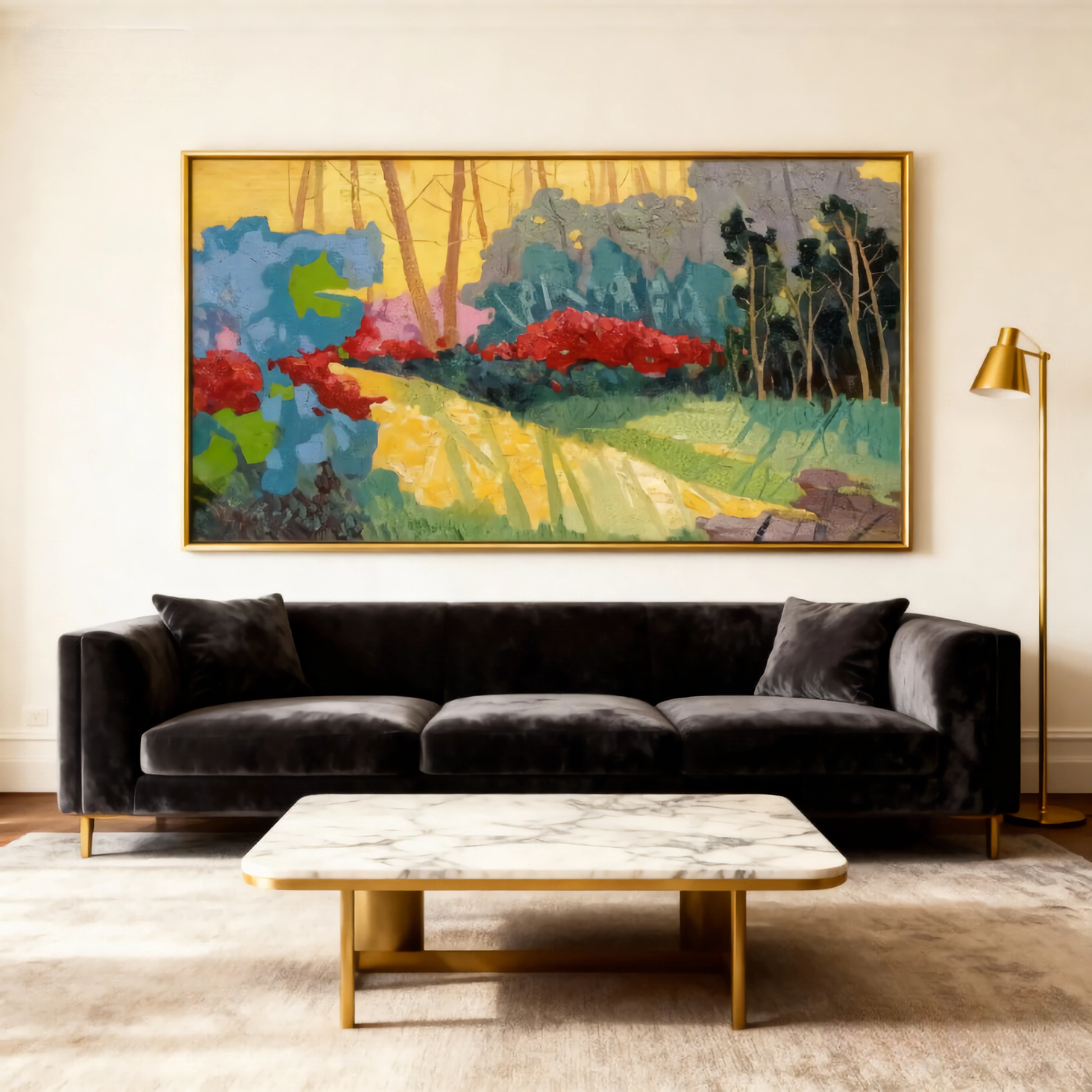 Chromatin Collapse - oil painting print By Anson Ang HK