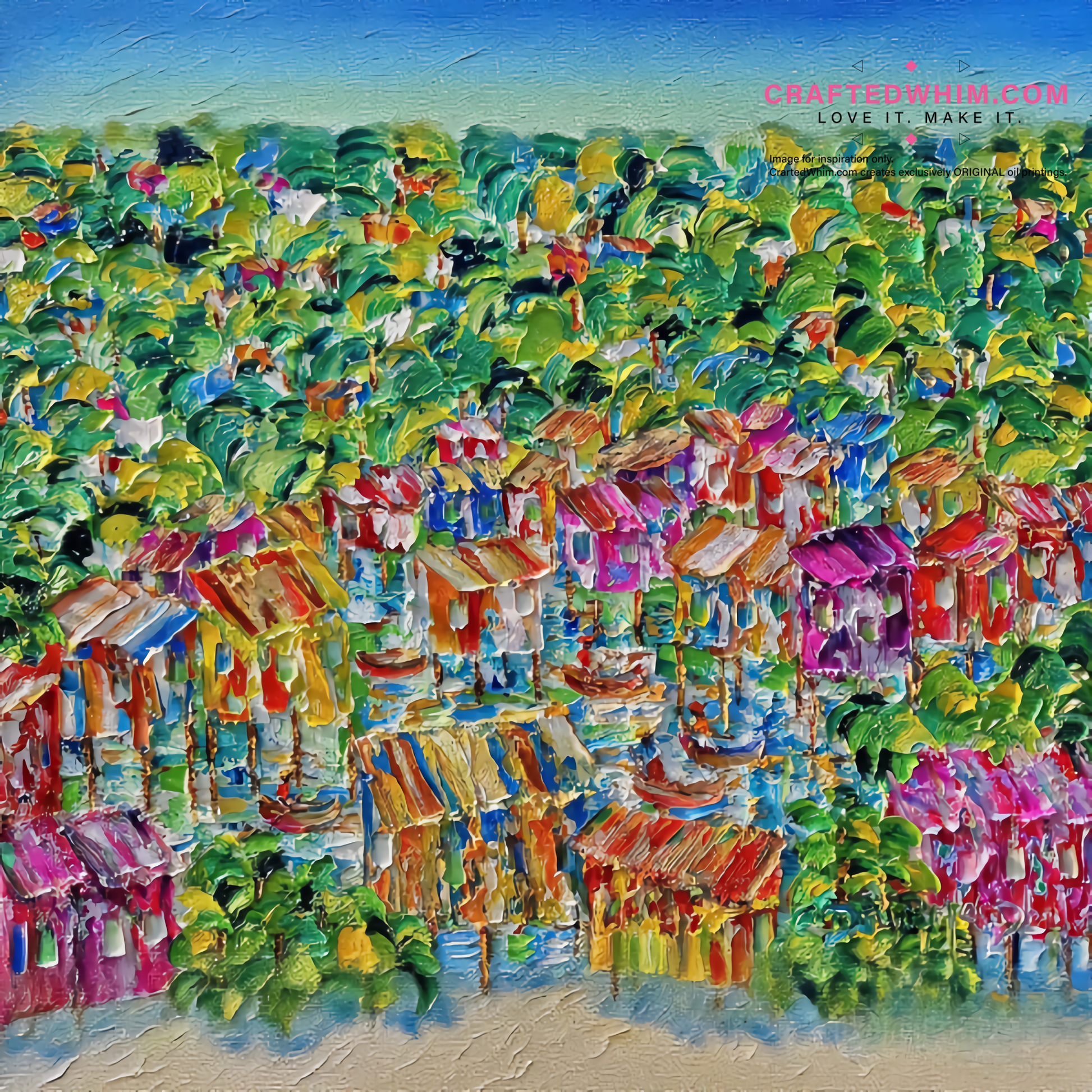 Collective Dispersal - oil painting print By Anson Ang HK