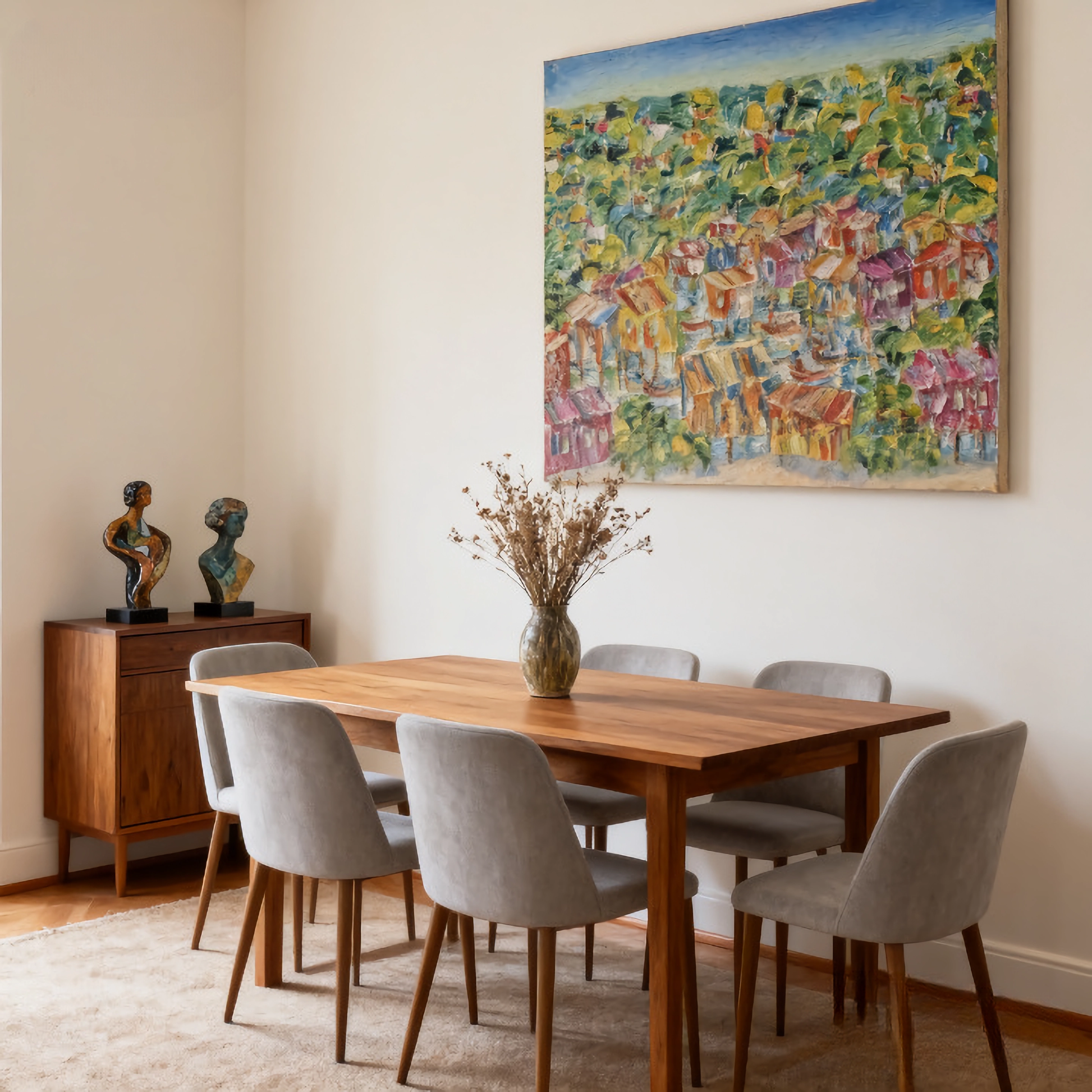 Collective Dispersal - oil painting print By Anson Ang HK