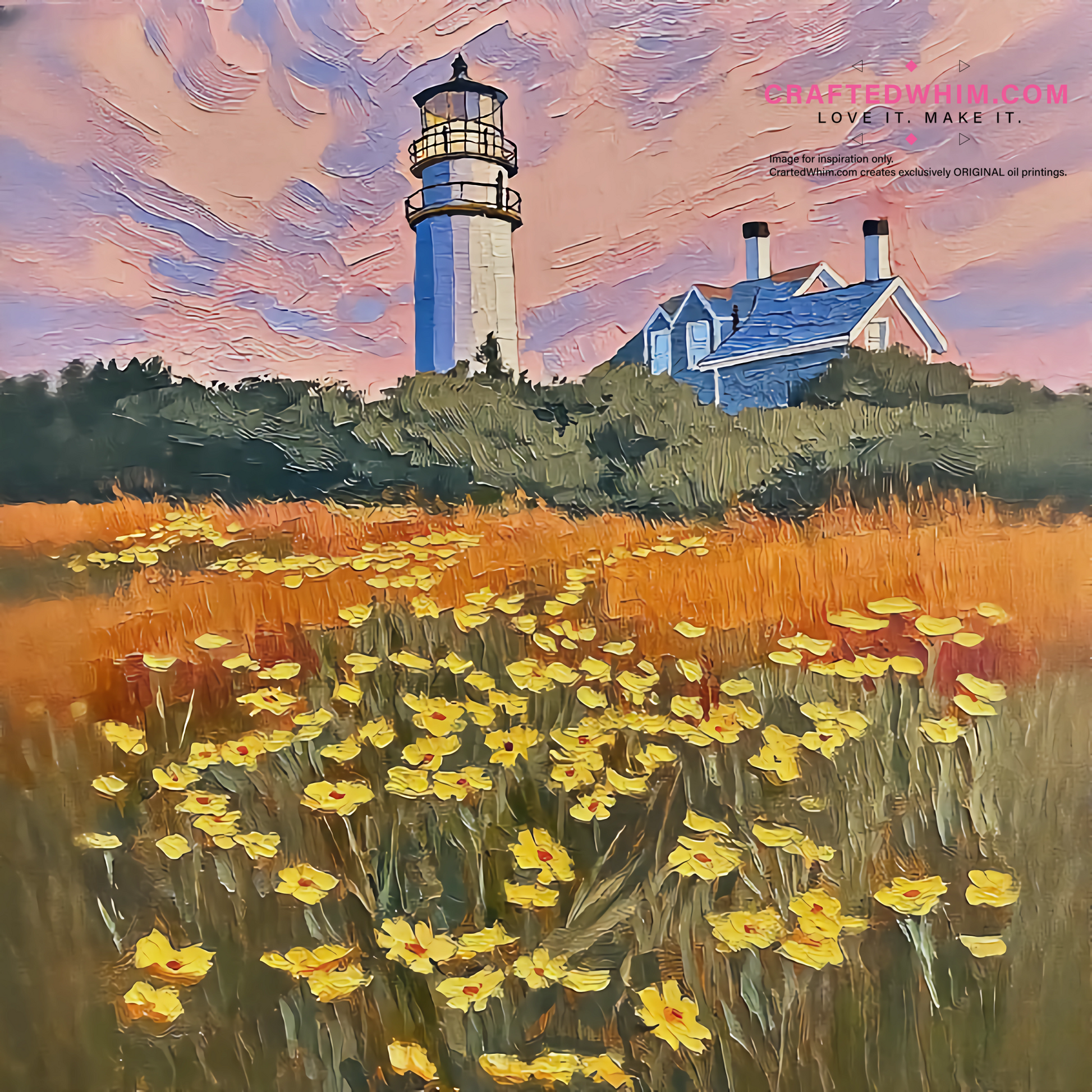 Courage of the Split Calyx - oil painting print By Anson Ang HK