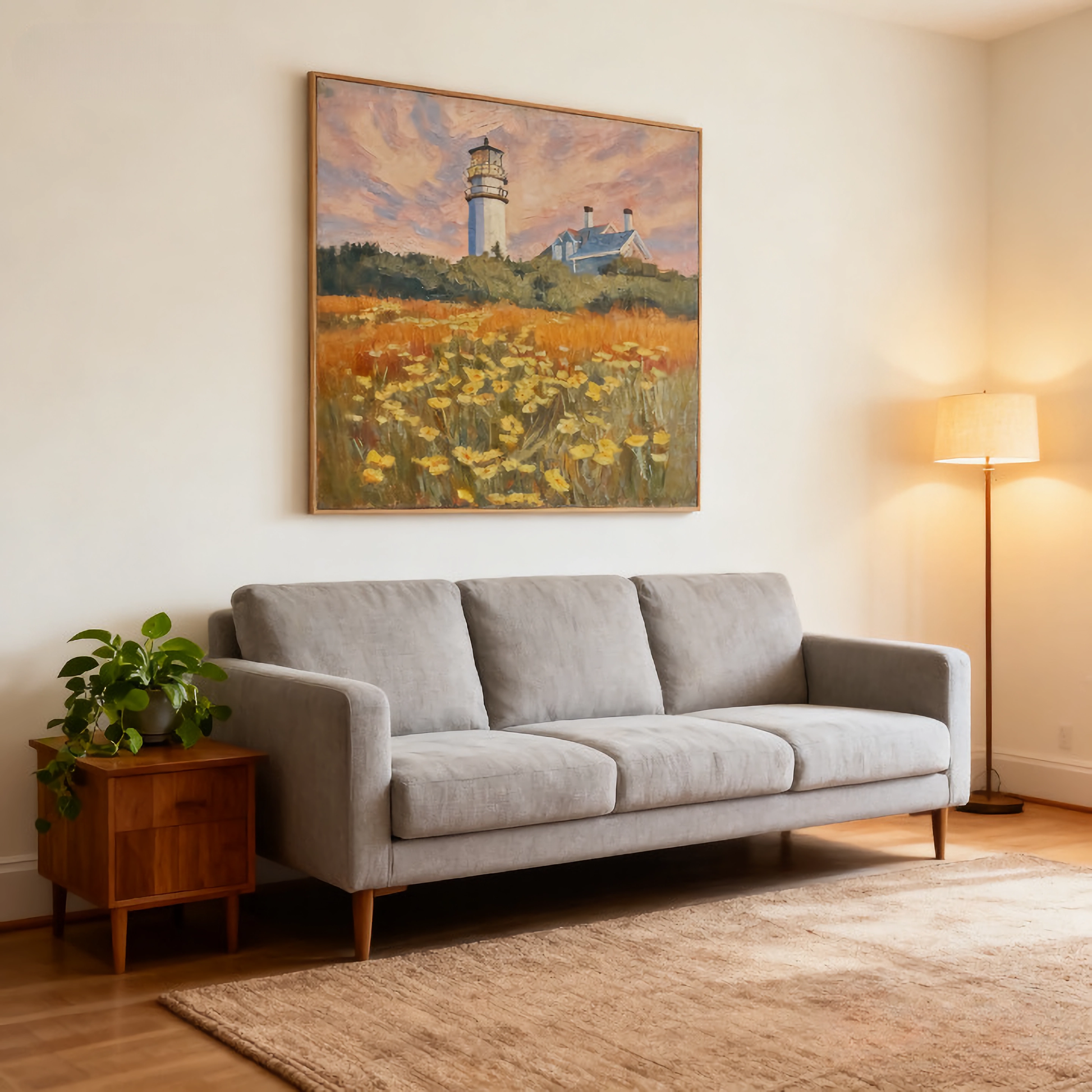 Courage of the Split Calyx - oil painting print By Anson Ang HK