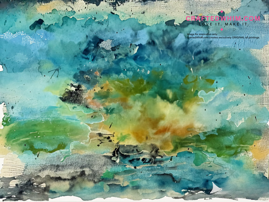 Cradle of Melancholy - oil painting print By Anson Ang HK