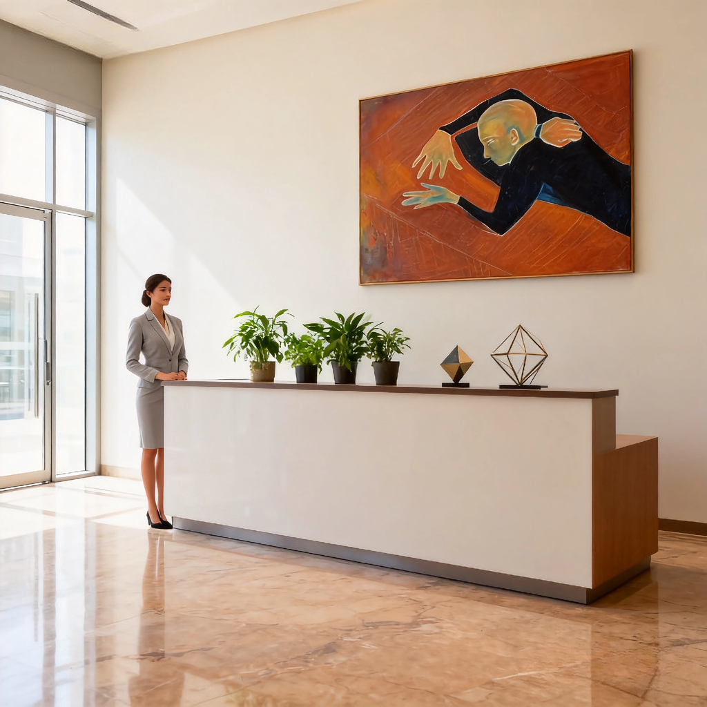 Crimson Pulse - oil painting print By Anson Ang HK