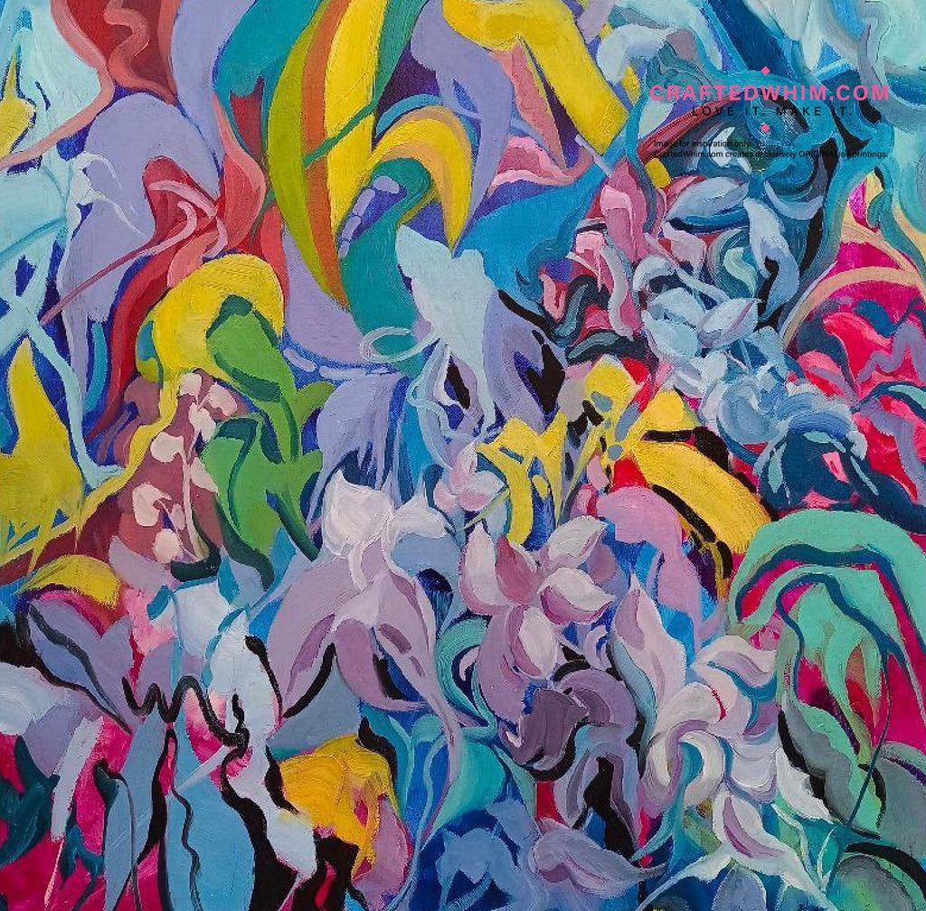 Cyborg Stamen - oil painting print By Anson Ang HK