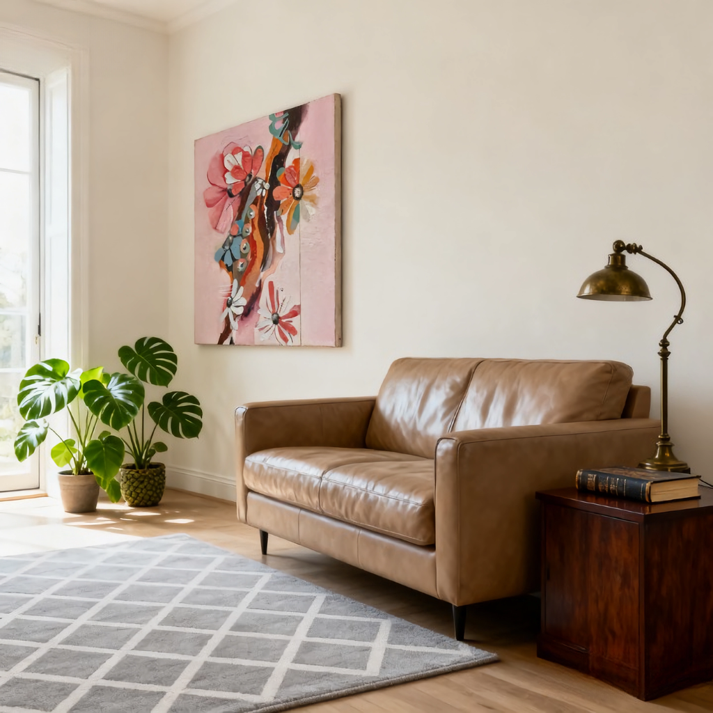 Dance of Silhouettes - oil painting print By Anson Ang HK