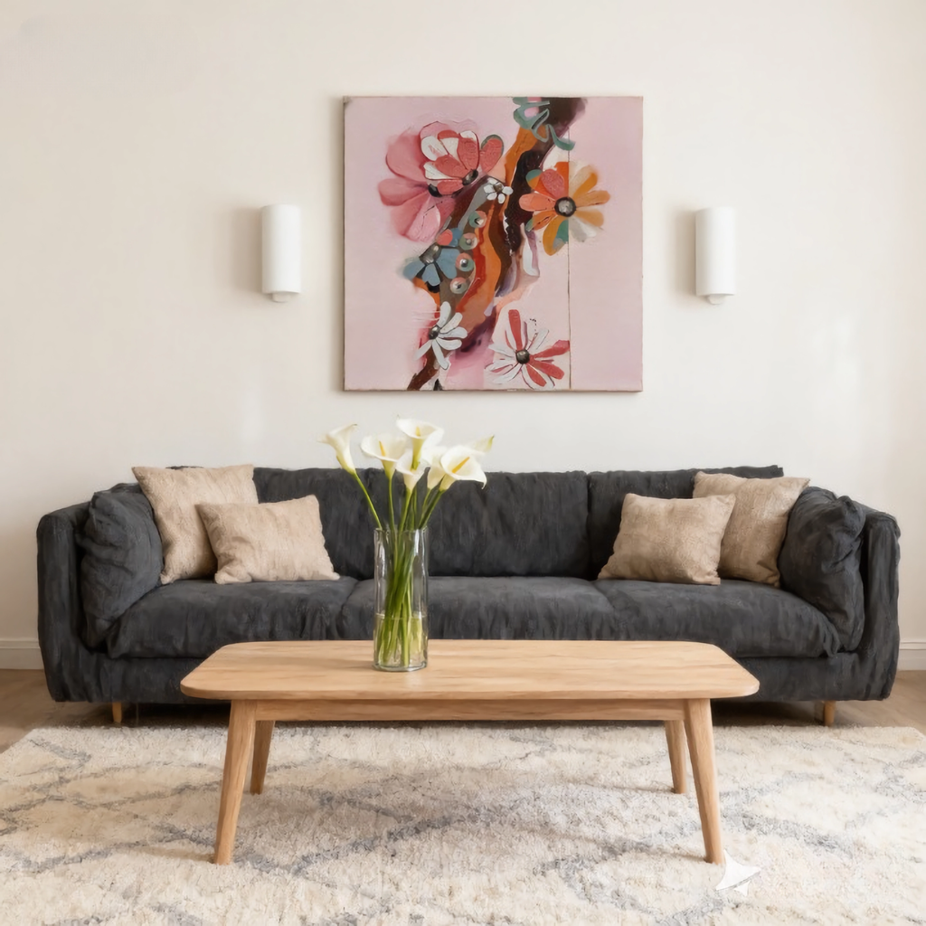 Dance of Silhouettes - oil painting print By Anson Ang HK