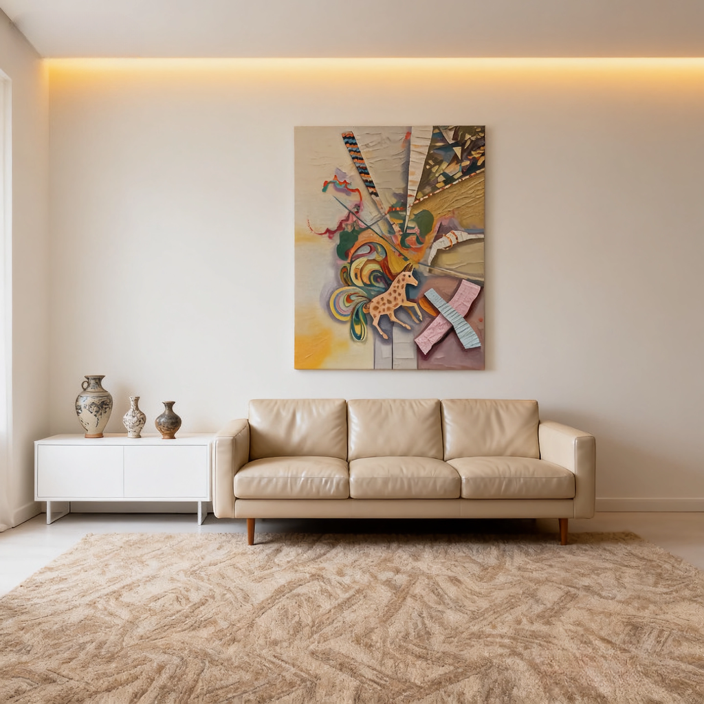 Dance of Void - oil painting print By Anson Ang HK