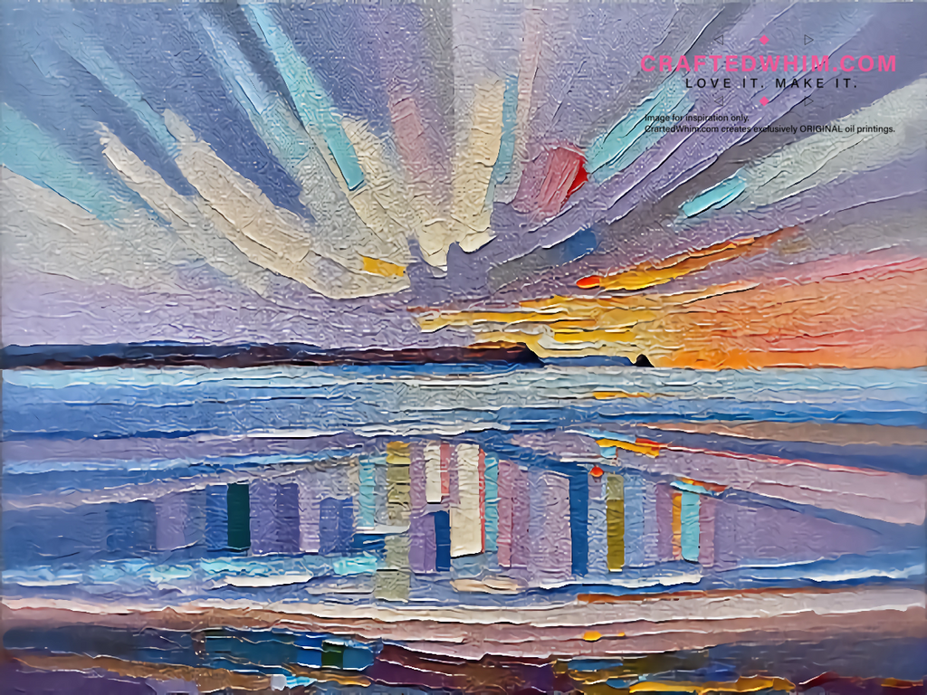 Decadent Splendor - oil painting print By Anson Ang HK