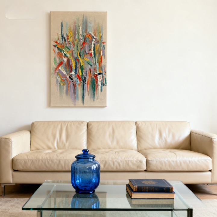 Deconstruction of Self - oil painting print By Anson Ang HK