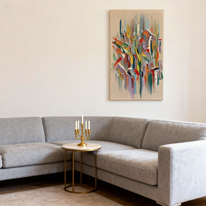 Deconstruction of Self - oil painting print By Anson Ang HK