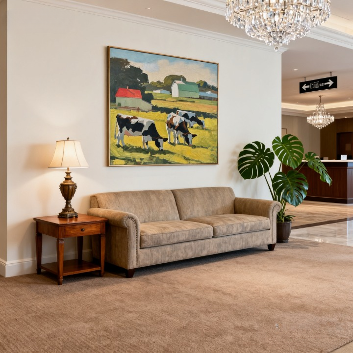 Density of Biomass - oil painting print By Anson Ang HK