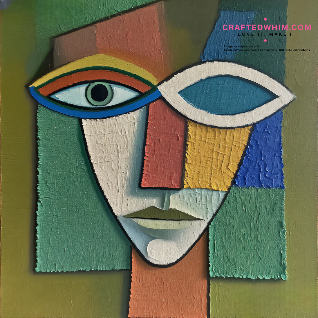 Dream Fragments - oil painting print By Anson Ang HK