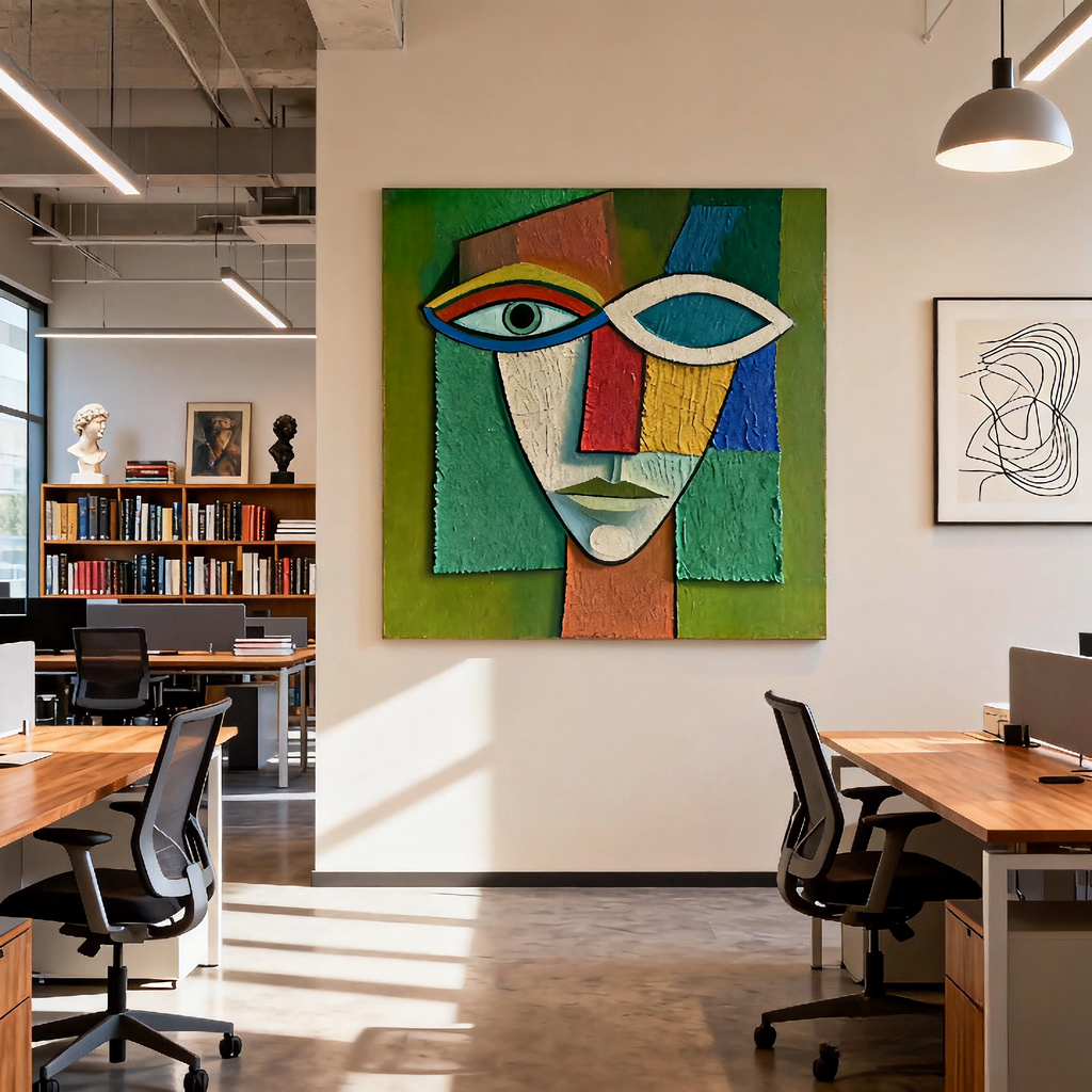 Dream Fragments - oil painting print By Anson Ang HK