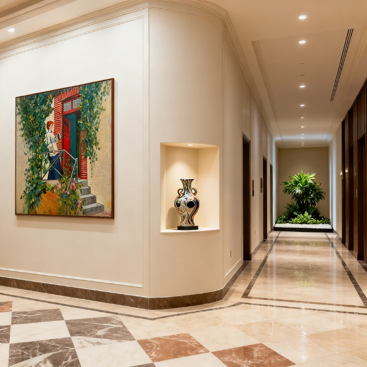 Dust Settles - oil painting print By Anson Ang HK