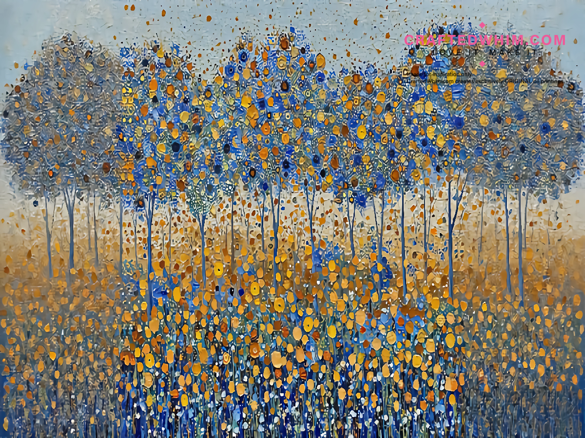 Ecological Rhythm - oil painting print By Anson Ang HK