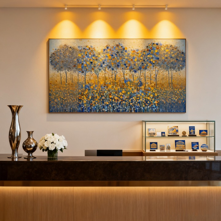 Ecological Rhythm - oil painting print By Anson Ang HK