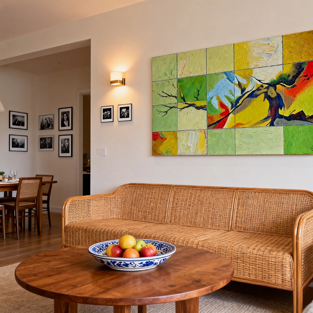 Emerald Labyrinth - oil painting print By Anson Ang HK