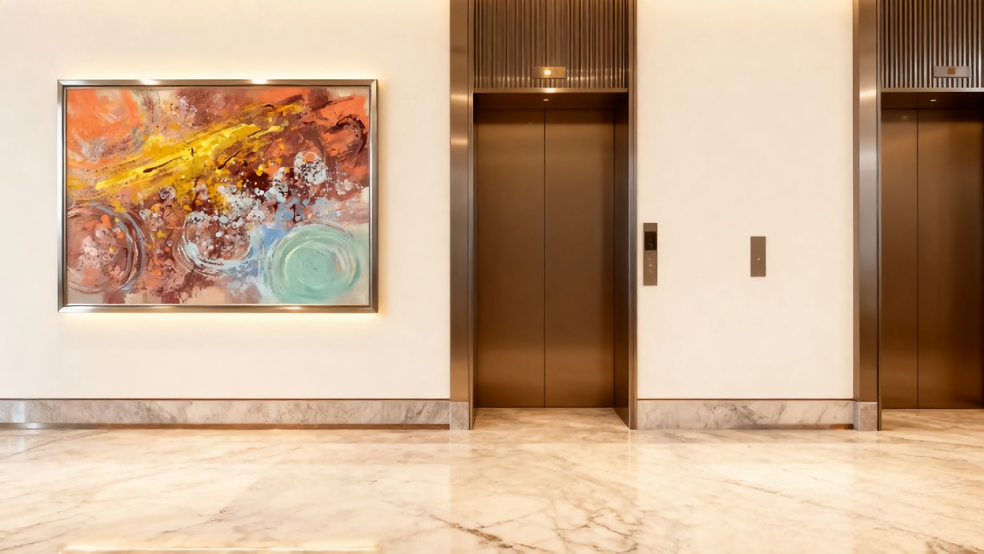 Entropic Glyphs - oil painting print By Anson Ang HK