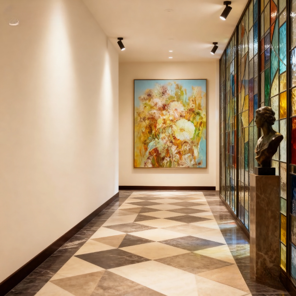 Ephemeral Mass - oil painting print By Anson Ang HK