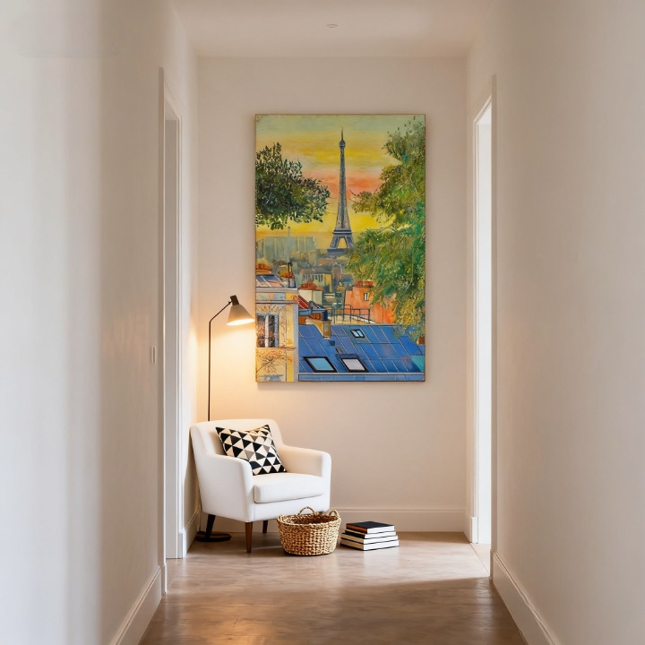 Essence of Form - oil painting print By Anson Ang HK