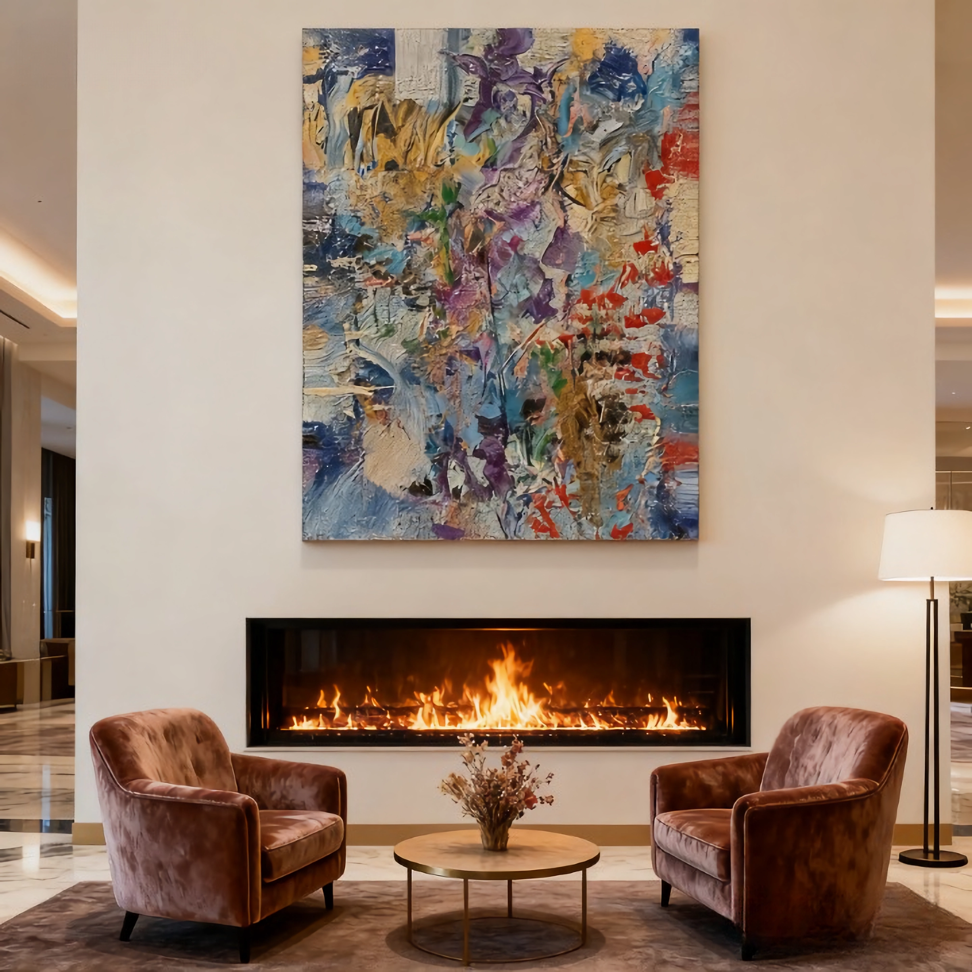 Eternal Moment - oil painting print By Anson Ang HK