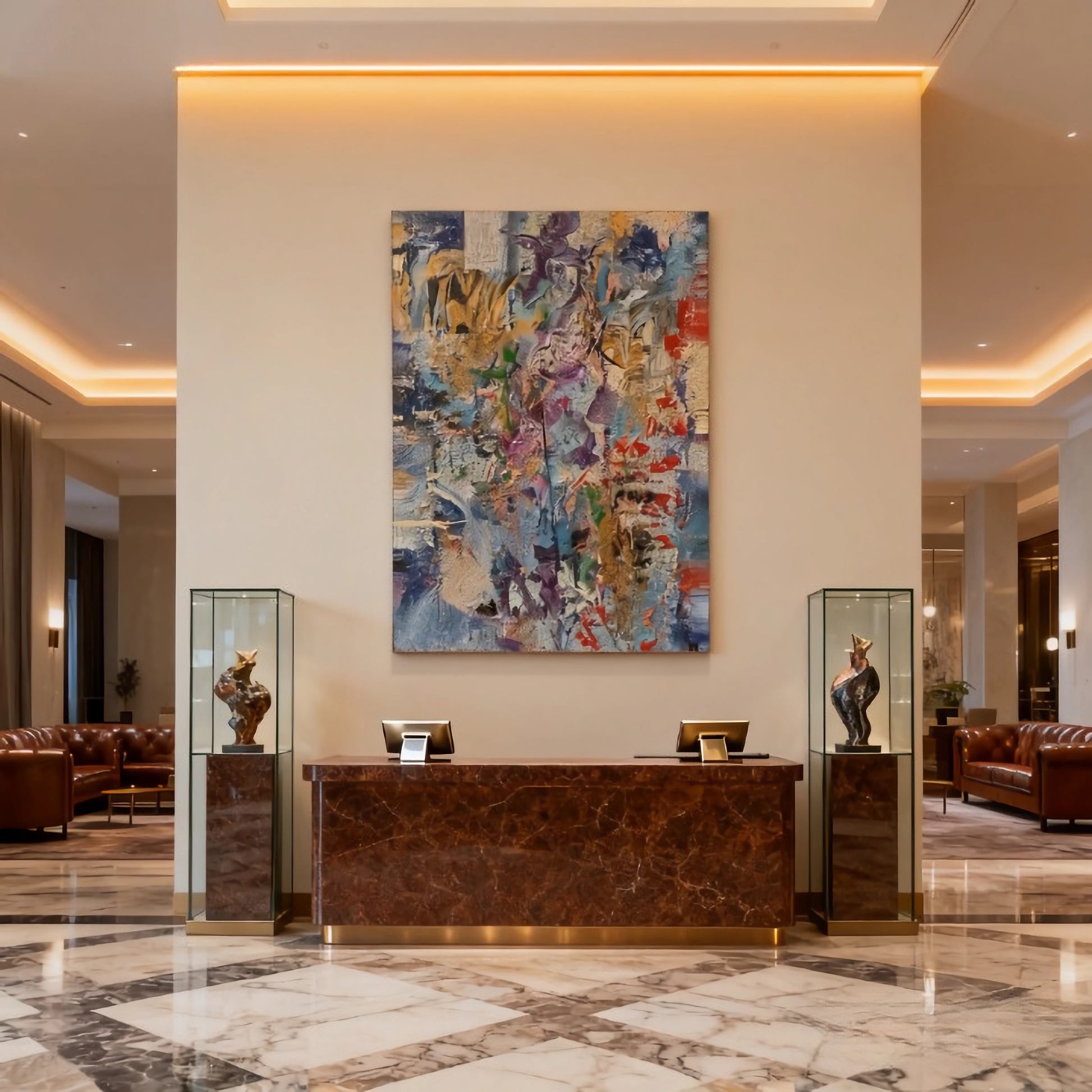 Eternal Moment - oil painting print By Anson Ang HK