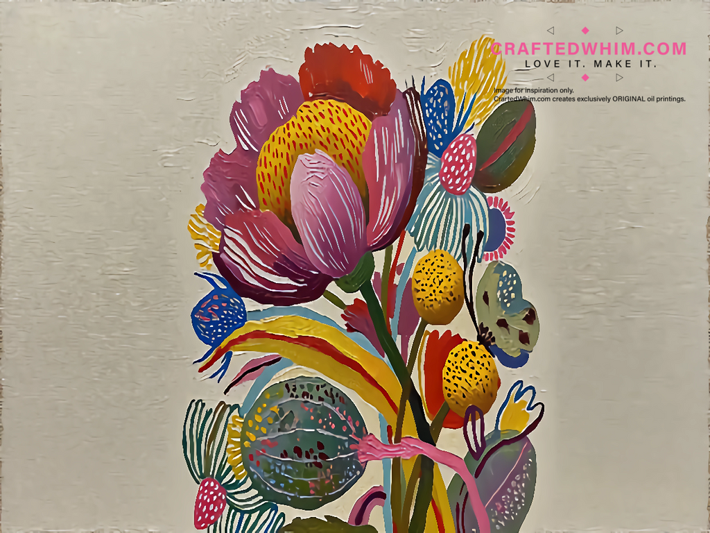 Faded Elegance - oil painting print By Anson Ang HK